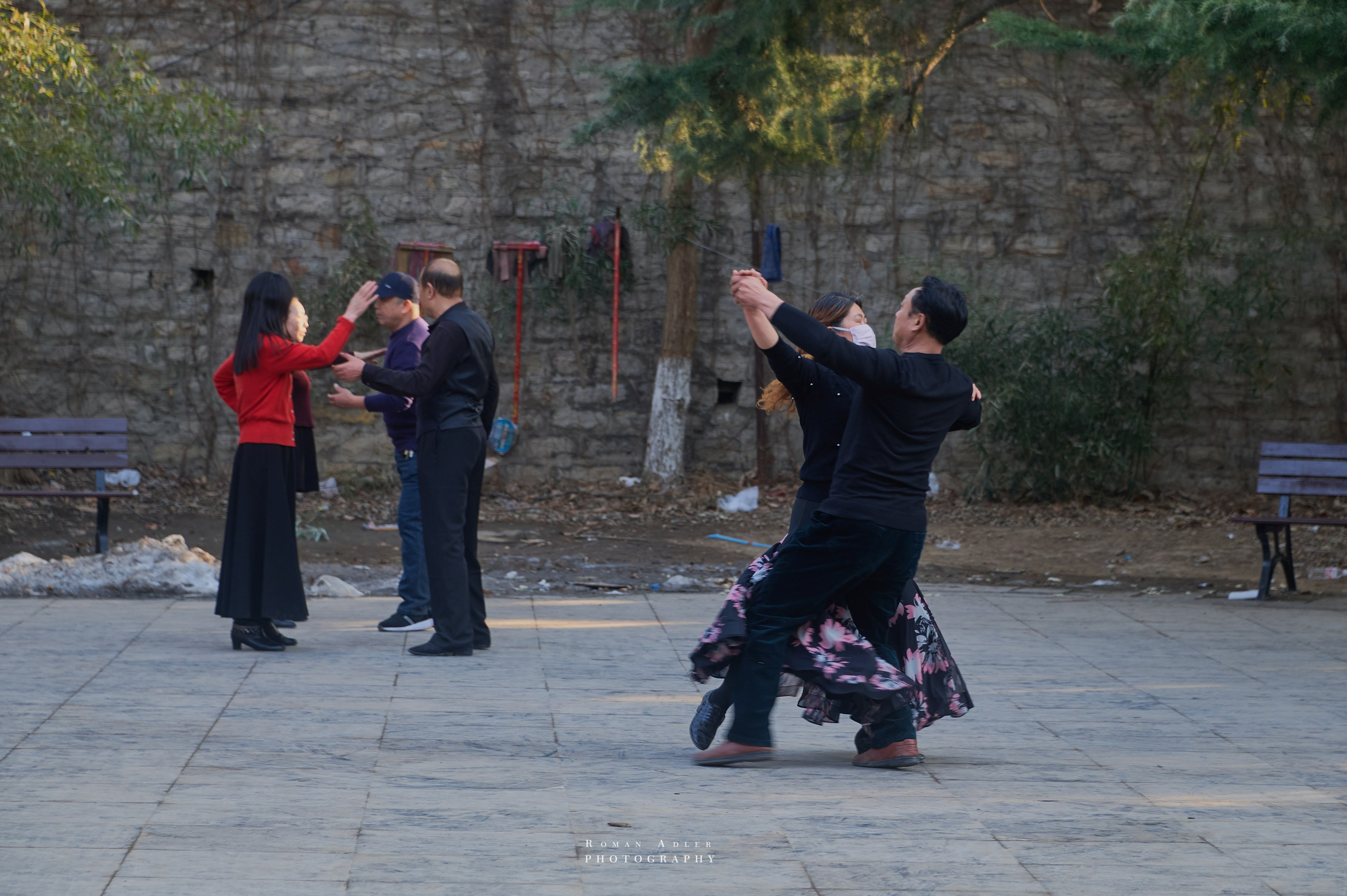 Городской парк Цинчжоу. Фотограф Роман Адлер