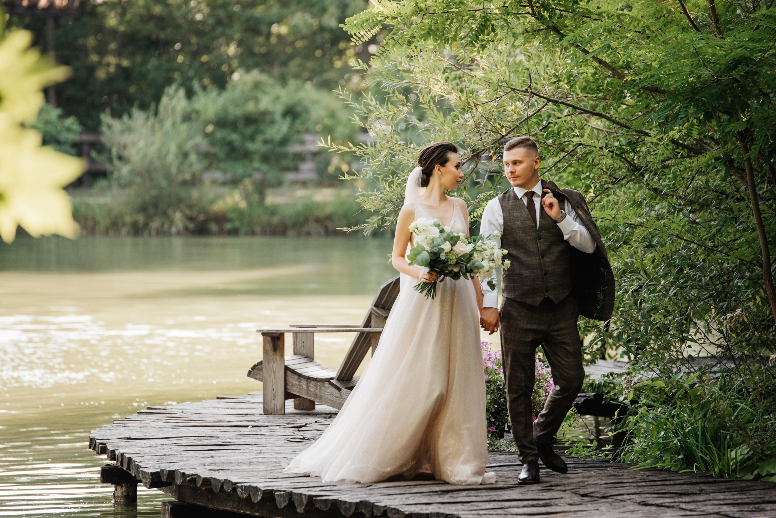 Свадебная съемка в загородном клубе Кардон Геленджик