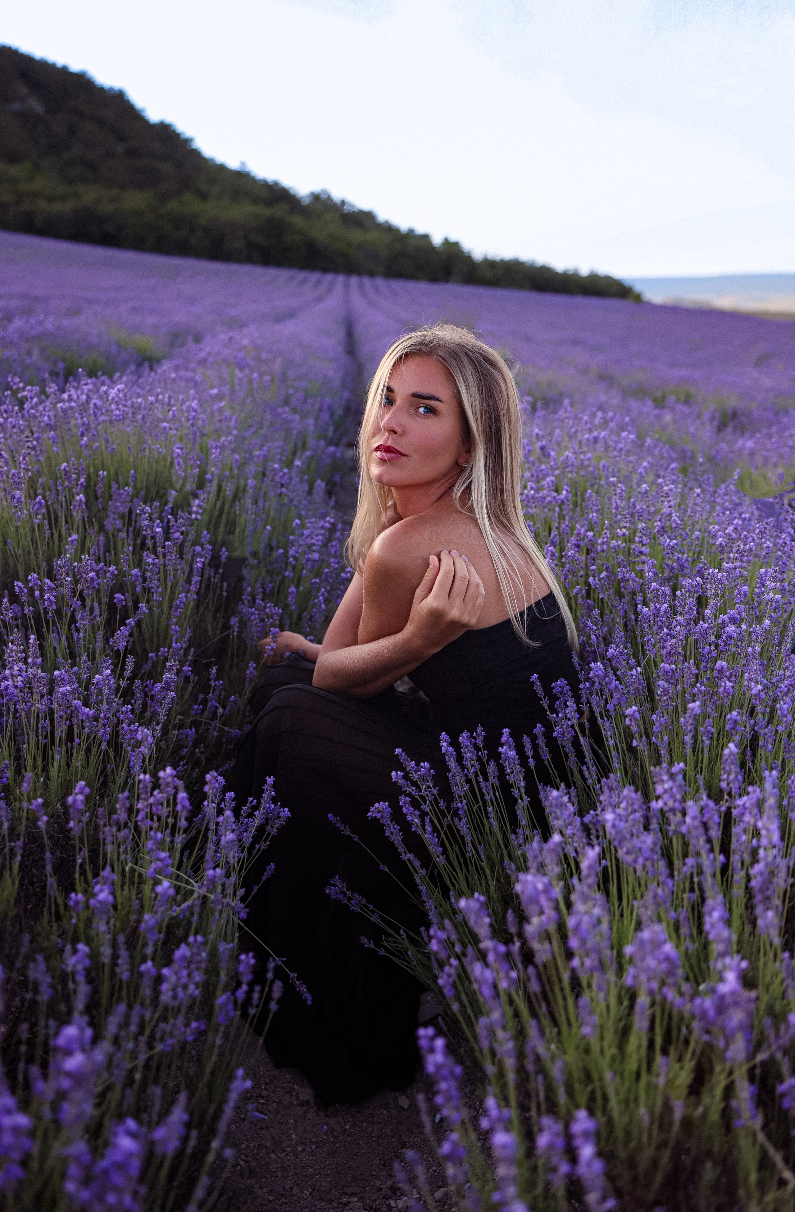 Мария: лаванда. Фотограф в Ялте