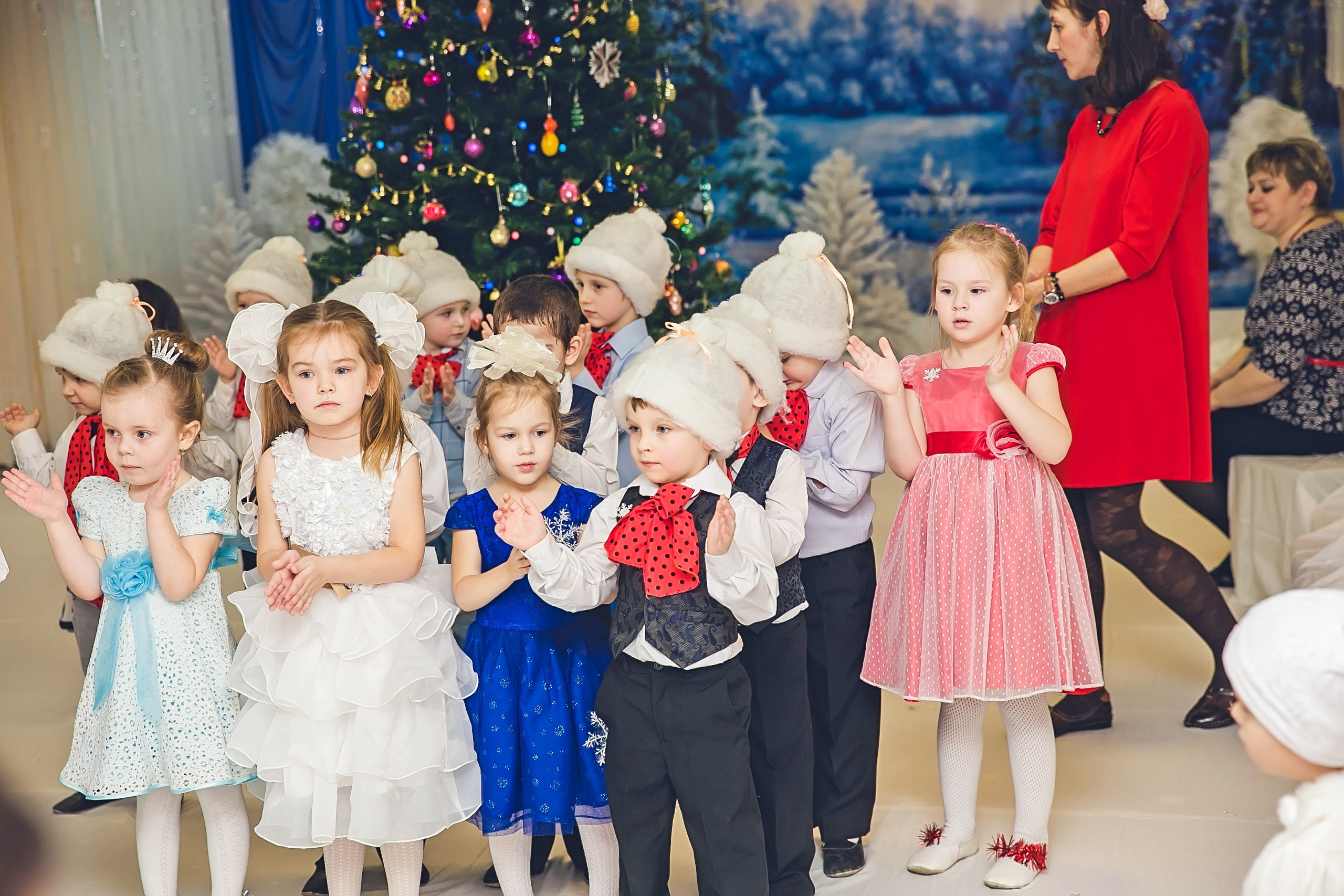 Новый год в саду. Семейный и детский фотограф в Нижнем Новгороде