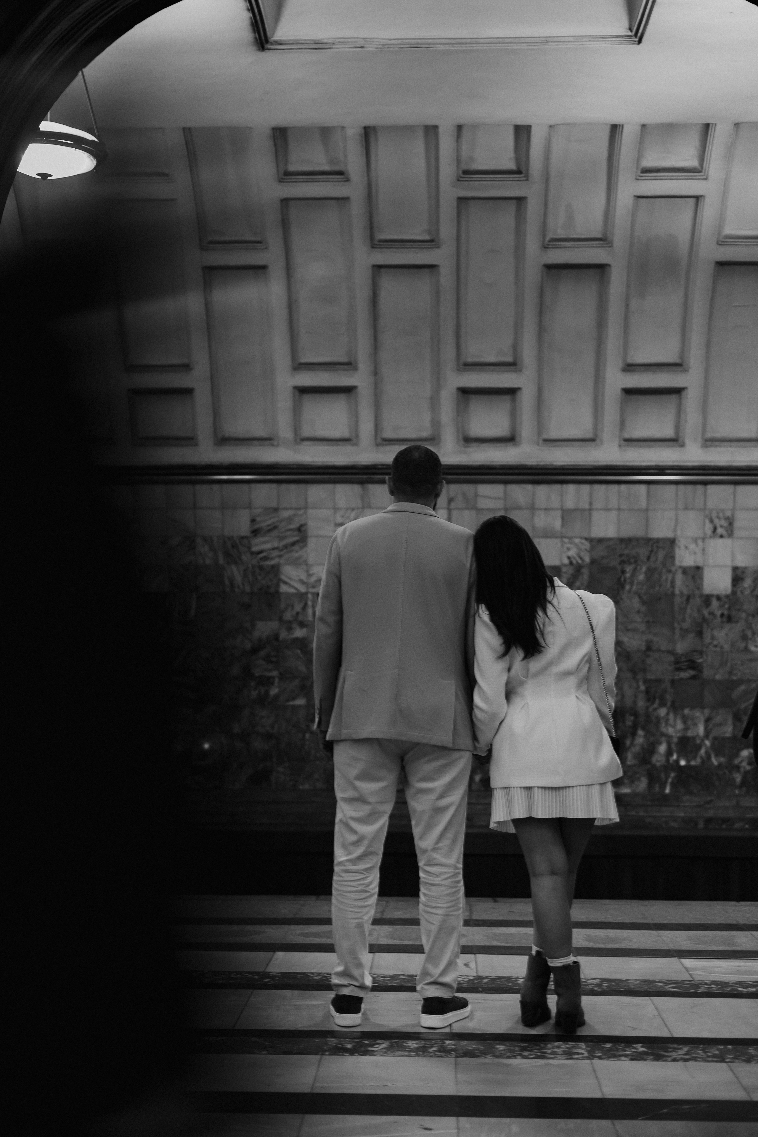 Анастасия и Мостафа (библиотека + прогулка). Фотограф в Москве Екатерина Потапова