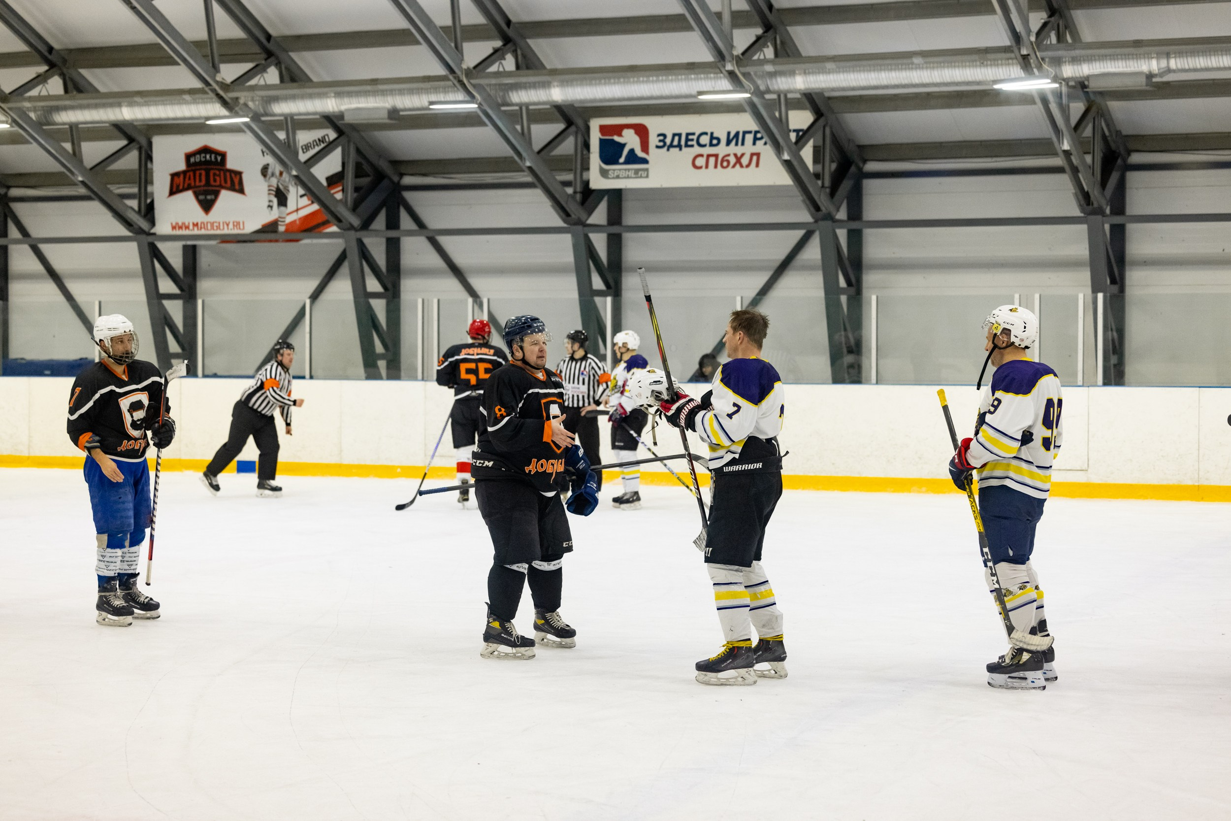 ХК Бульдозер — ХК Добрыня. Фотограф Александр Заломаев