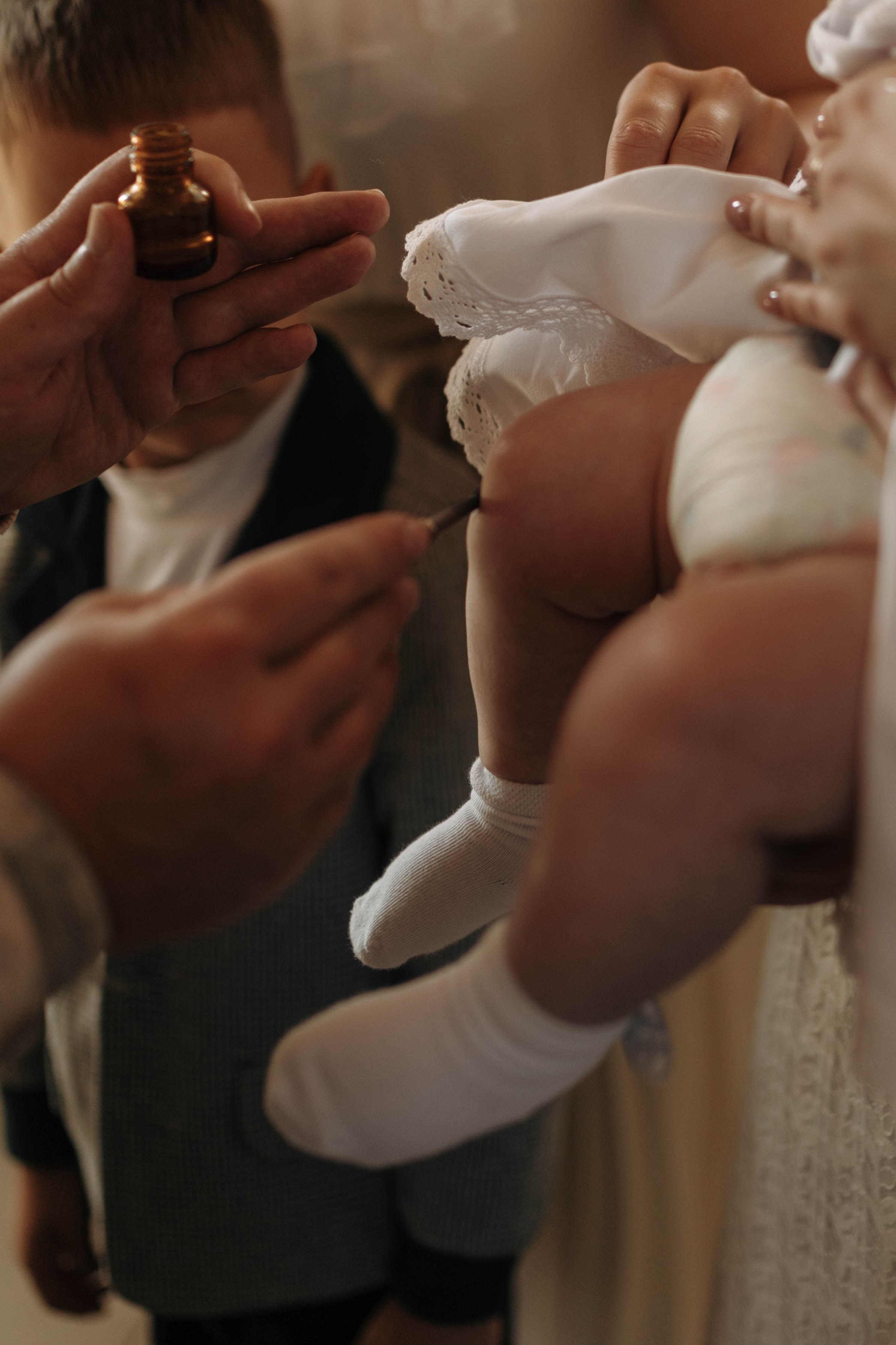 Таинство Крещения Савелия. Фотограф Сальск Катерина