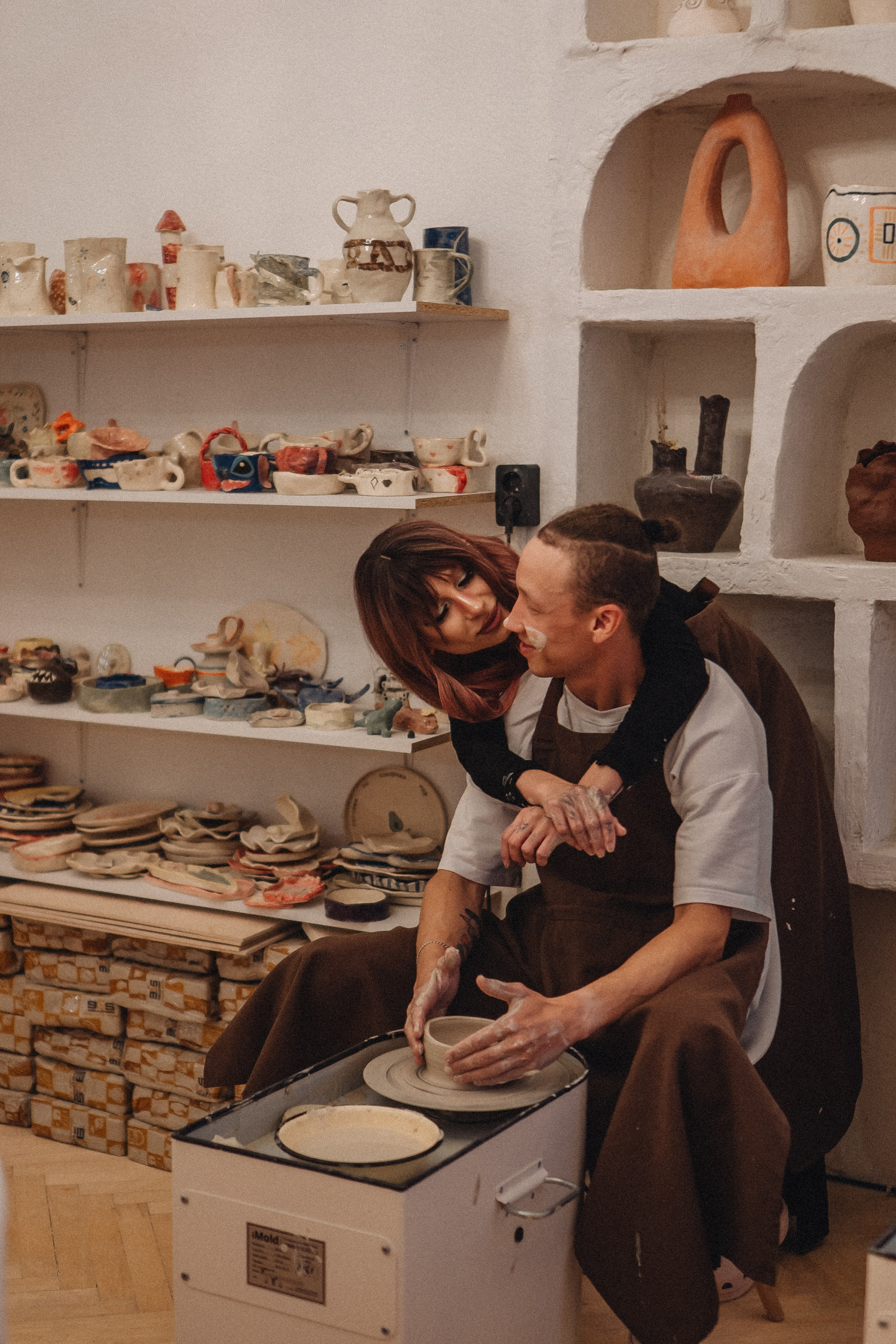 СВИДАНИЕ В ГОНЧАРНОЙ МАСТЕРСКОЙ. Профессиональный фотограф, Санкт-Петербург — Виктория Богомолова