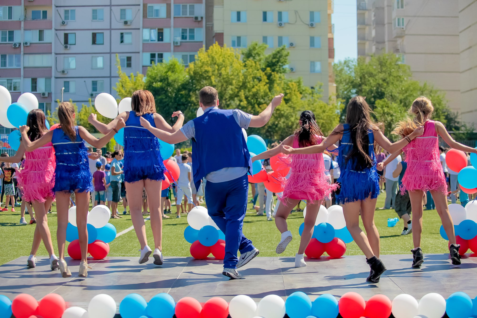 День Физкульт. Максим Матвийченко и Виктория Басова профессионалы своего дела