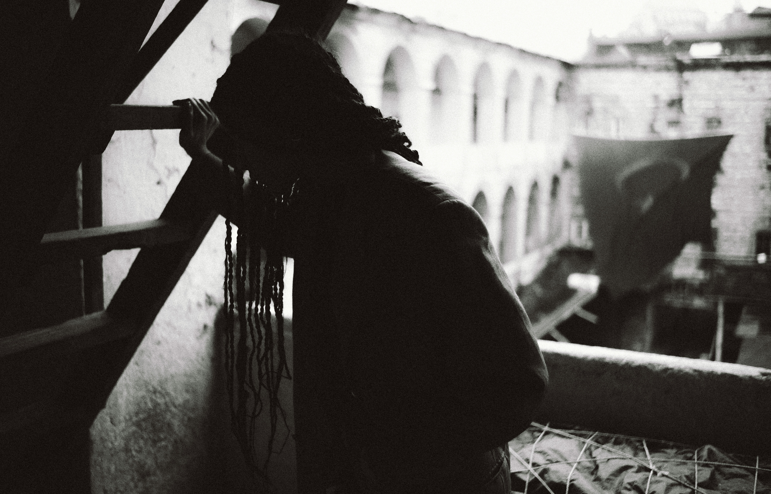 Creative portrait. About