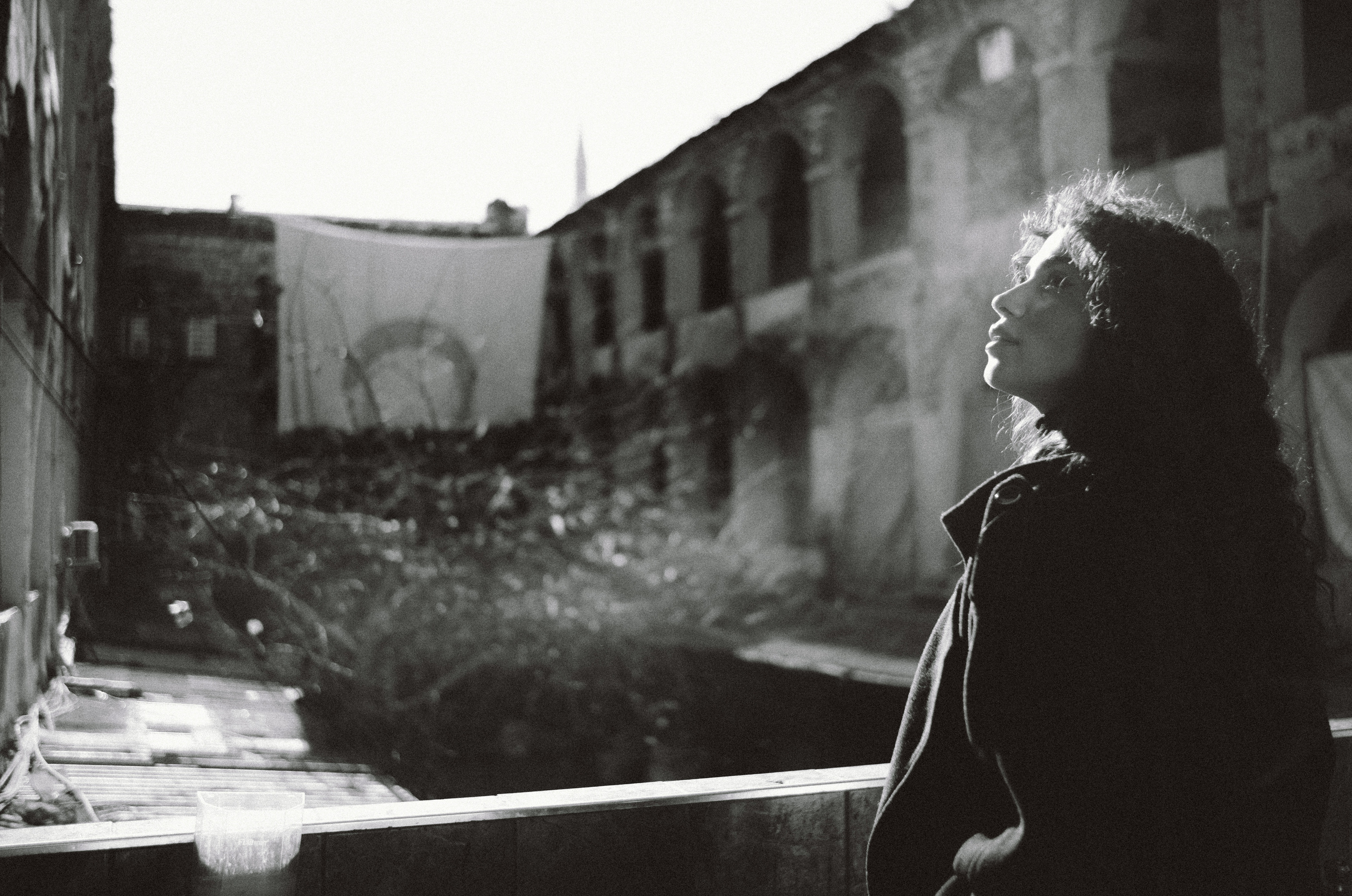 Creative portrait. About