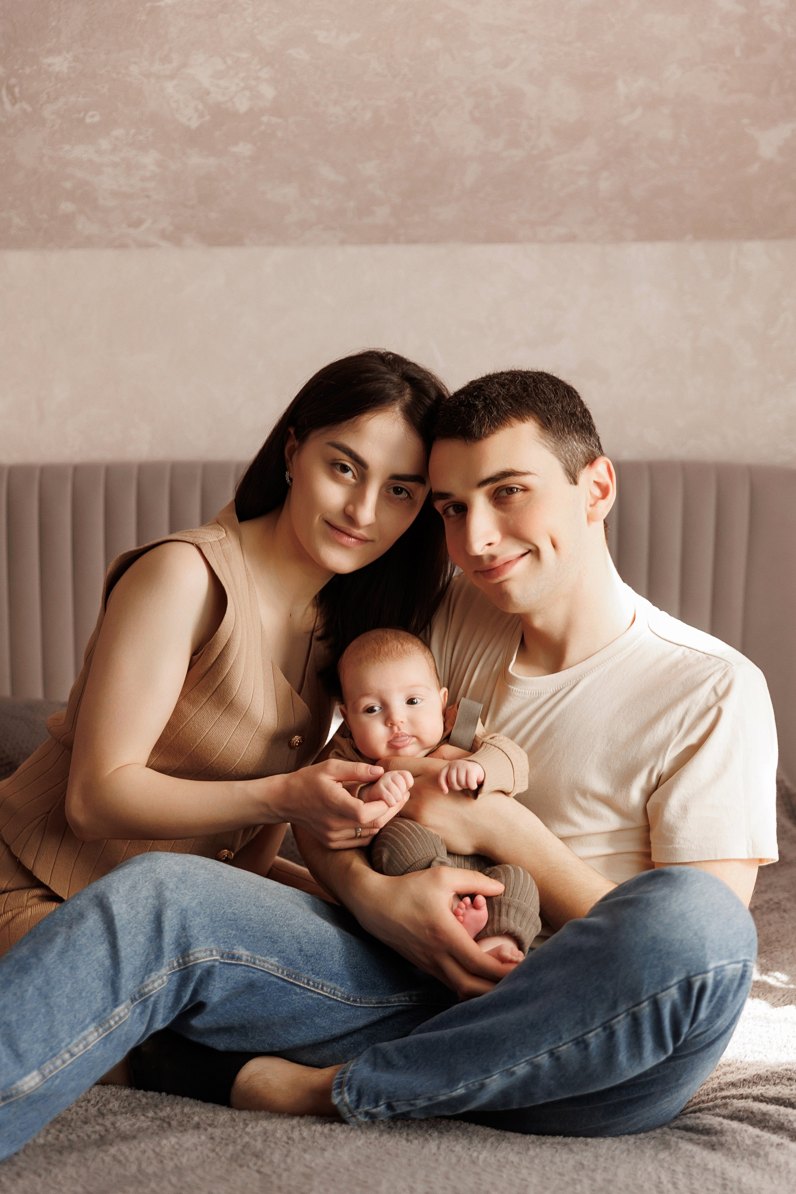 Фотоссессия малышка 2 месяца. Фотограф новорожденных в Сочи Екатерина Вялова