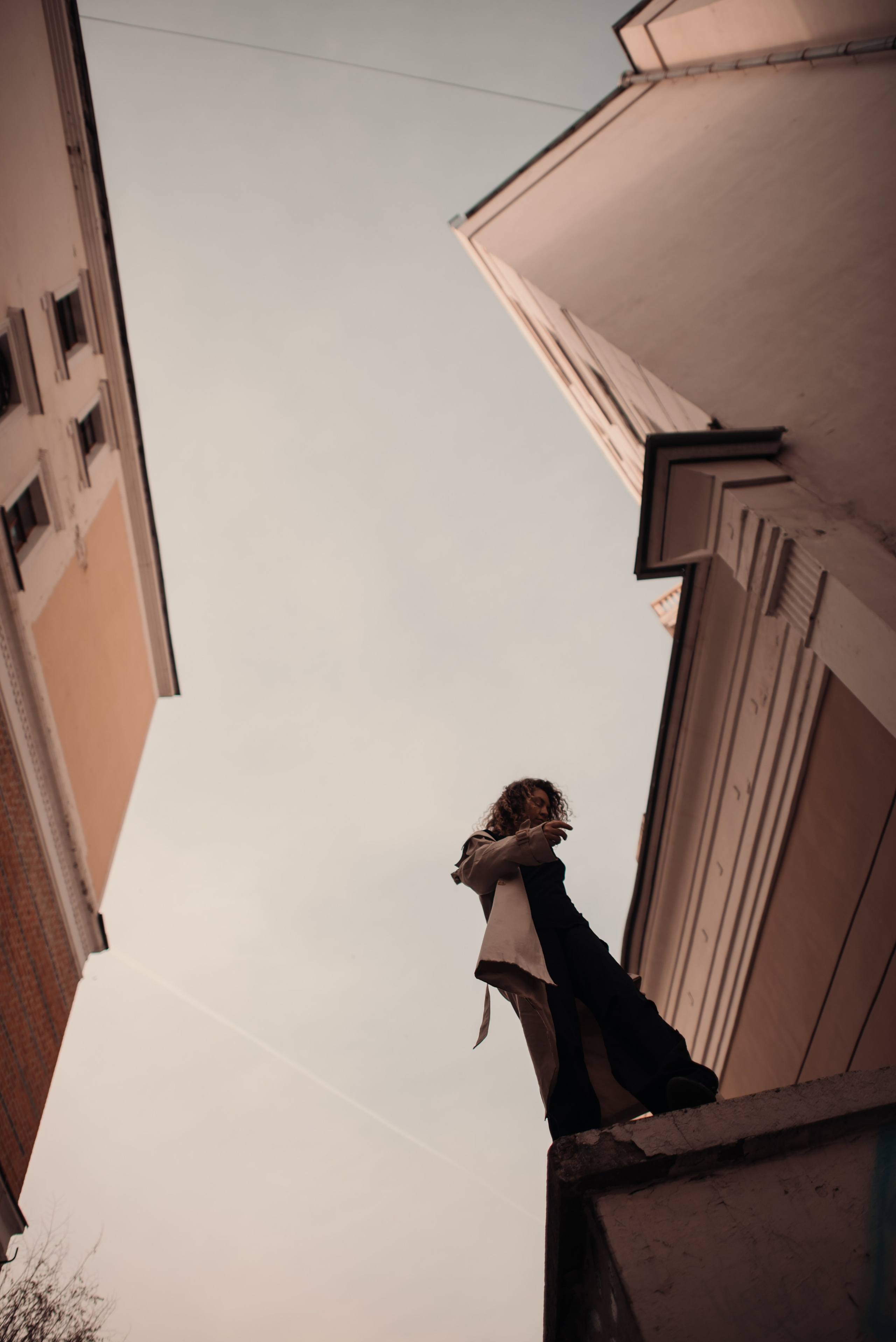 Рассвет в городе: Ира и парсон Гром. Портфолио