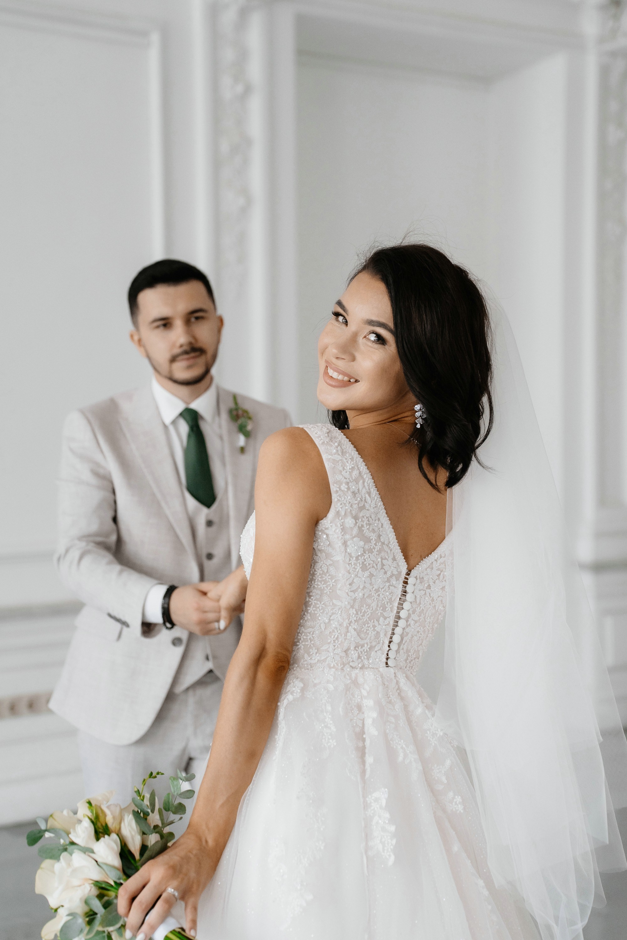 Фотосессия невесты в особняке Спиридонова