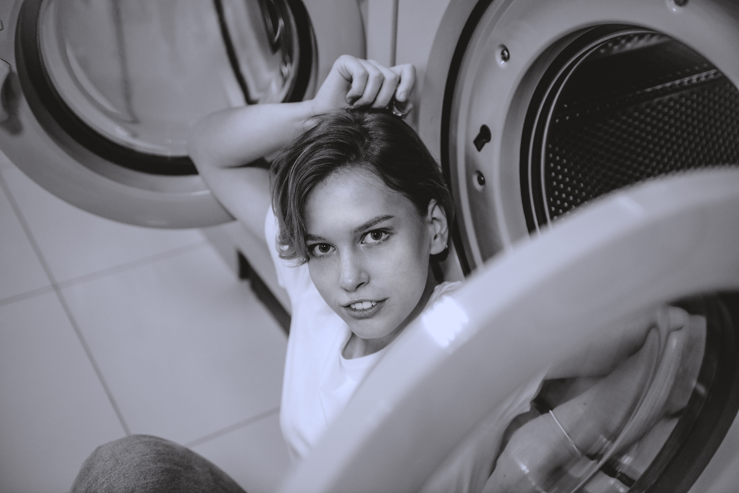 Big washing. Lifestyle фотограф