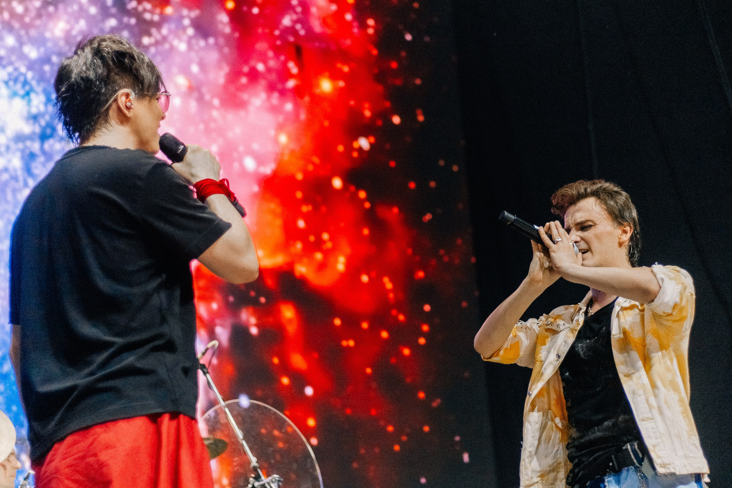 Александр Казьмин и Ярослав Баярунас. 1930 Moscow. Концертный фотограф Аля Рашпиль