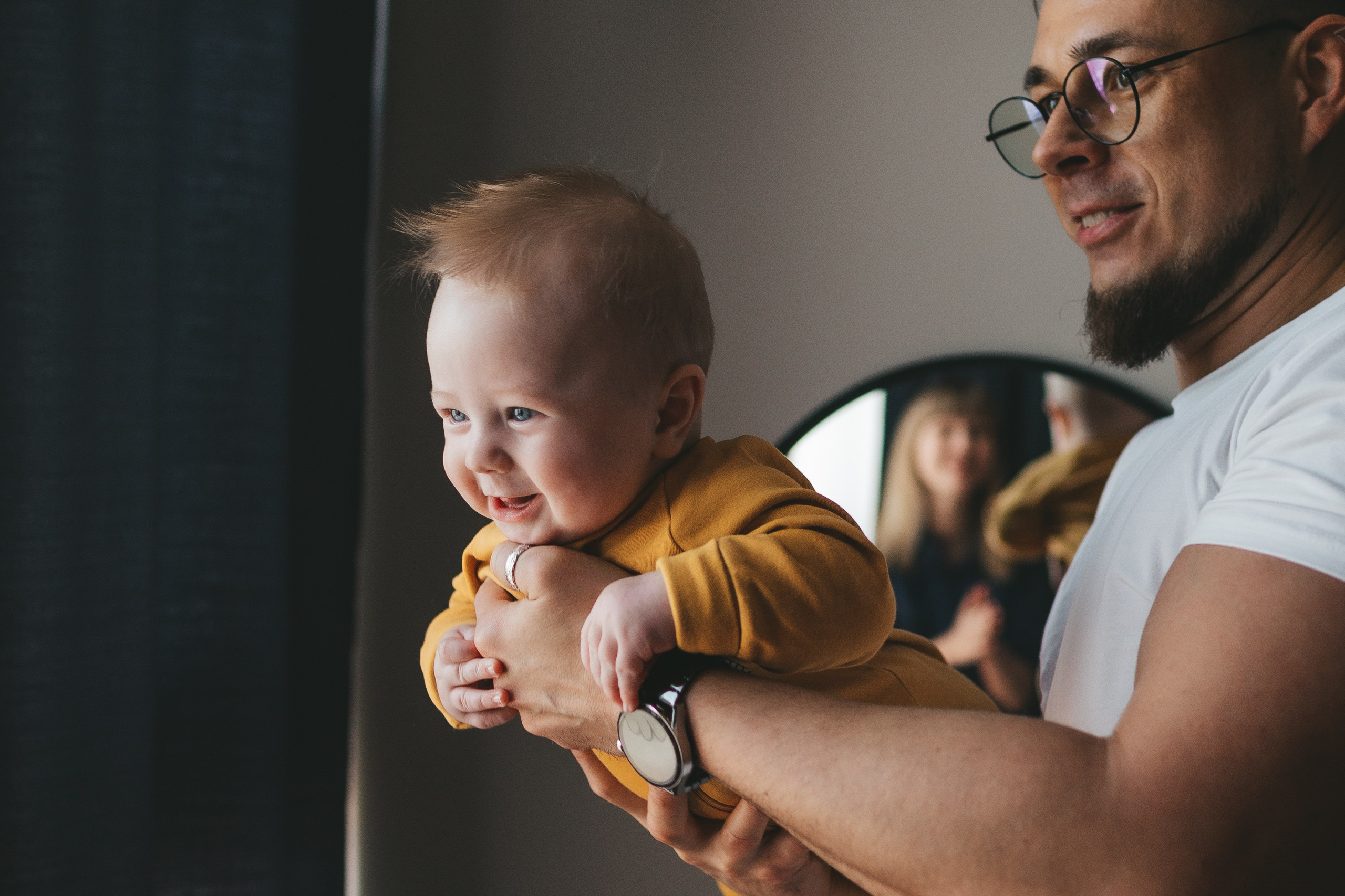 Иван, Мария и Тихон (домашняя фотосессия). Семейный и детский фотограф и видеограф в Москве, Дрокина Наталья