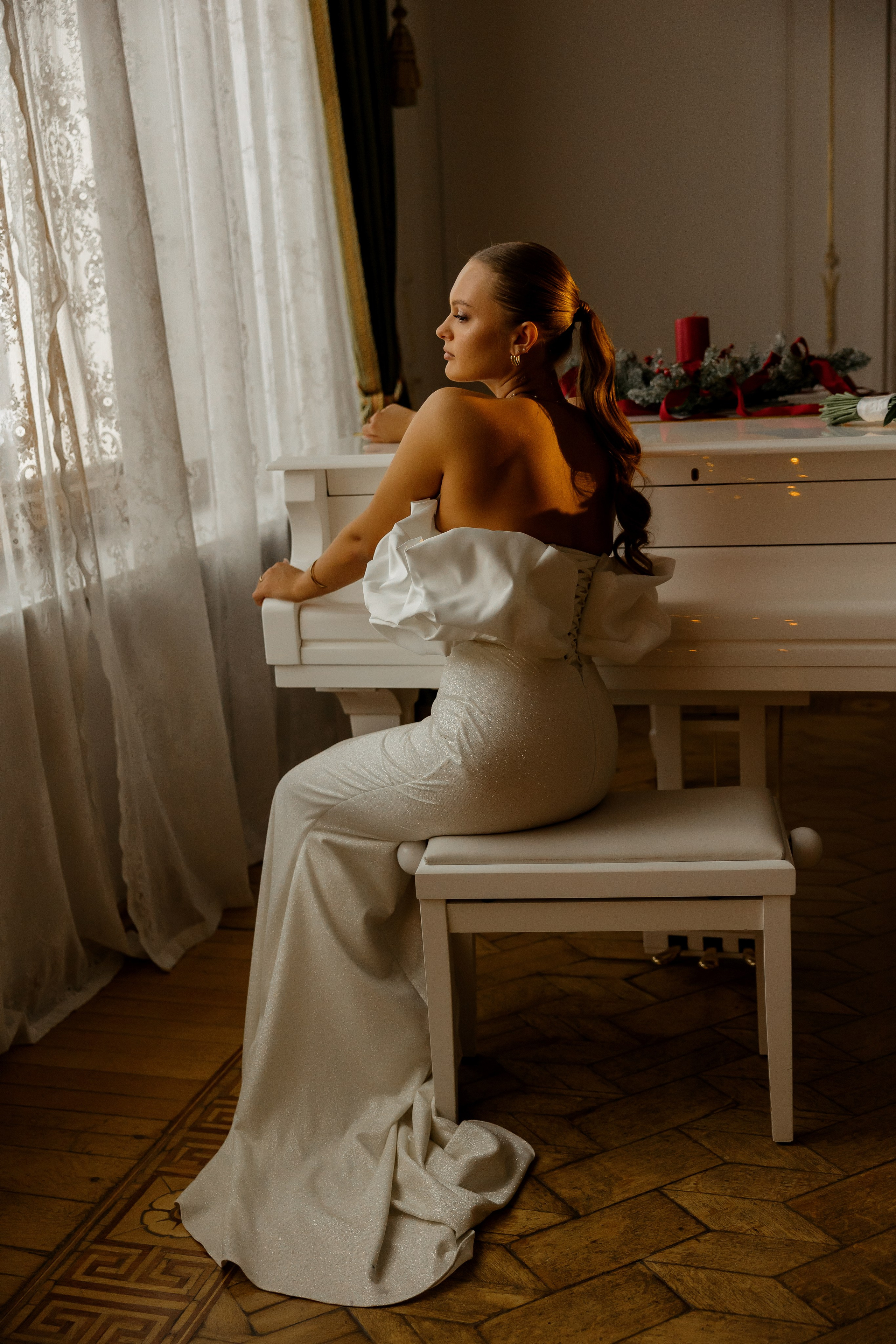 Свадебная фотосессия в доме Асеевых. Фотограф Сергей Ртищев в Москве и РФ