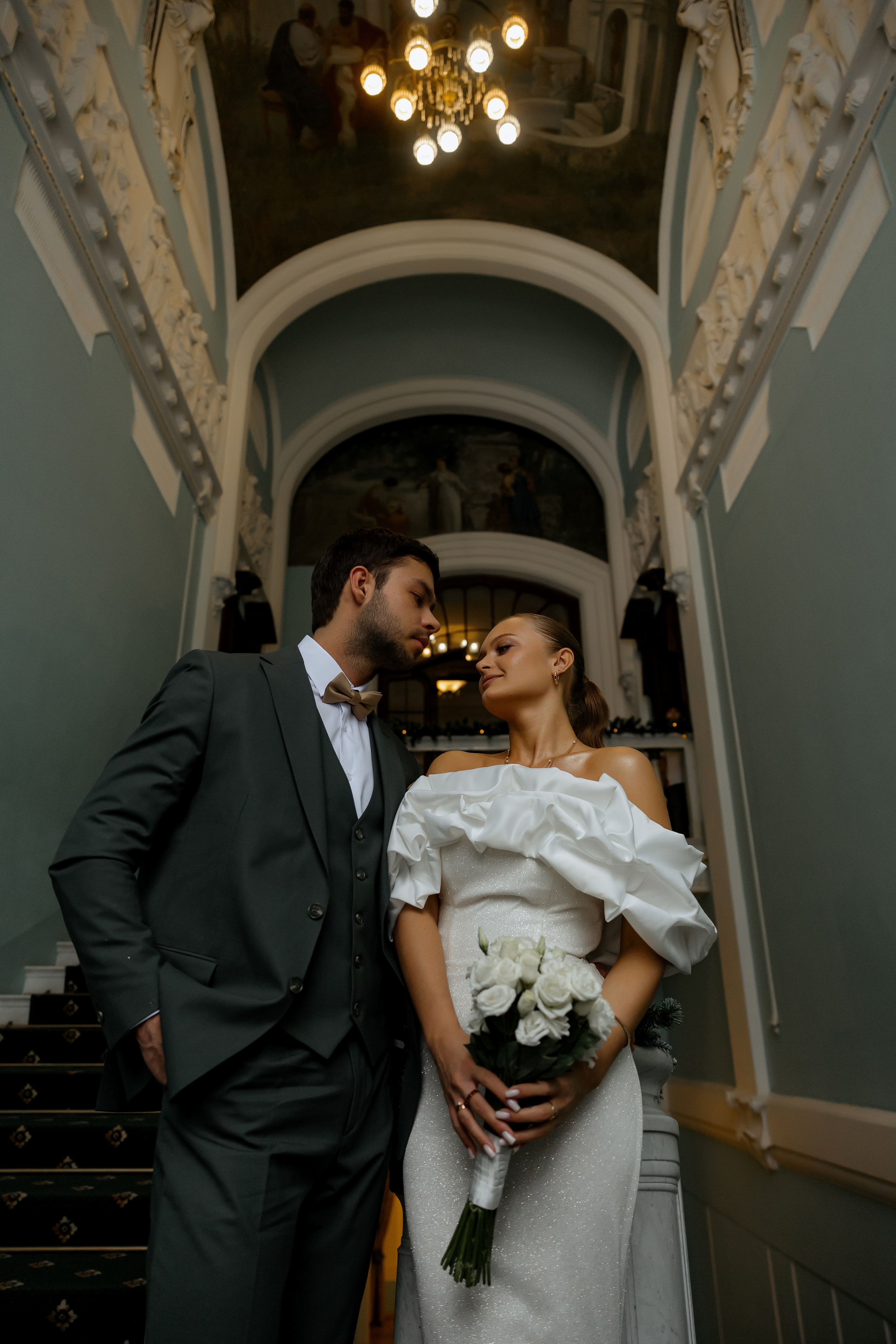 Свадебная фотосессия в доме Асеевых. Фотограф Сергей Ртищев в Москве и РФ