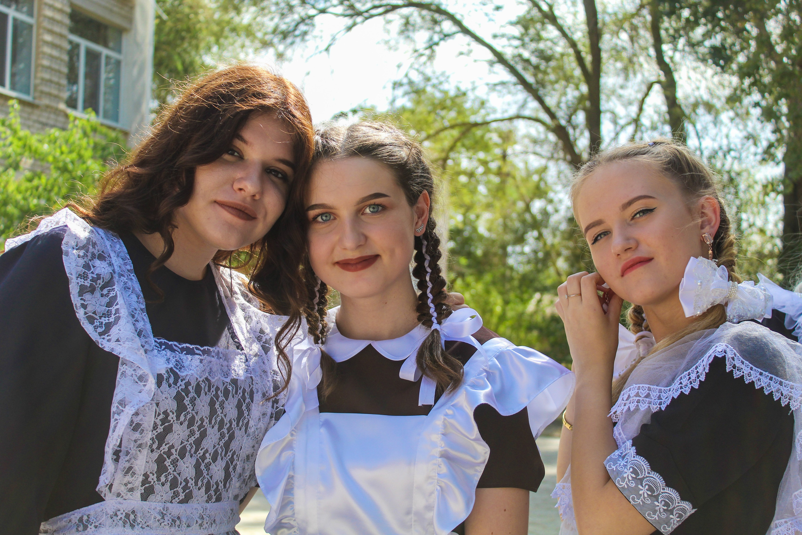 Фотосессия выпускников в школе. Фотограф Оксана Яремчук — село Левокумское