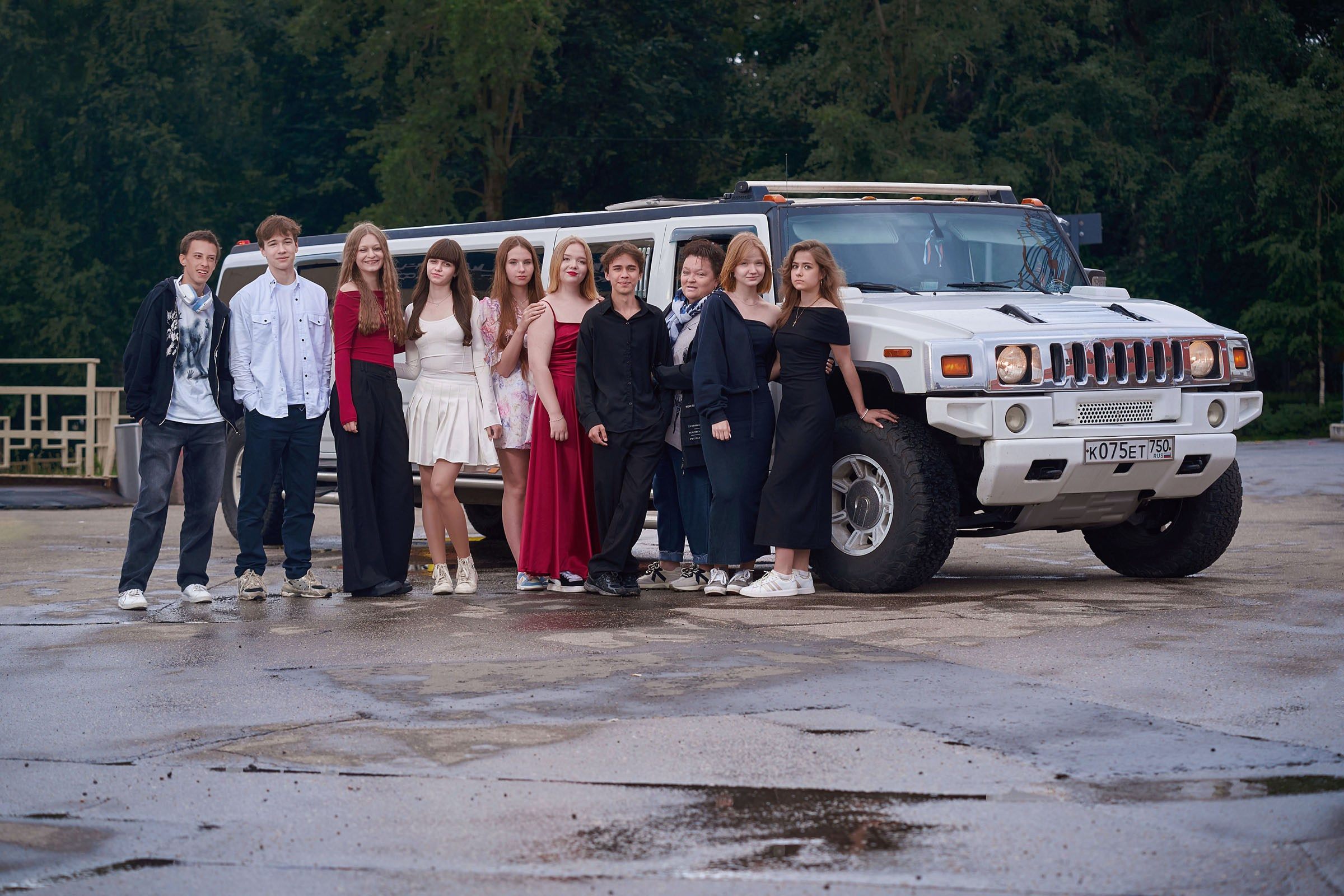 Выпускной 9 класс. Фотограф в Москве Нафиков Руслан. Репортажная съемка, Портрет