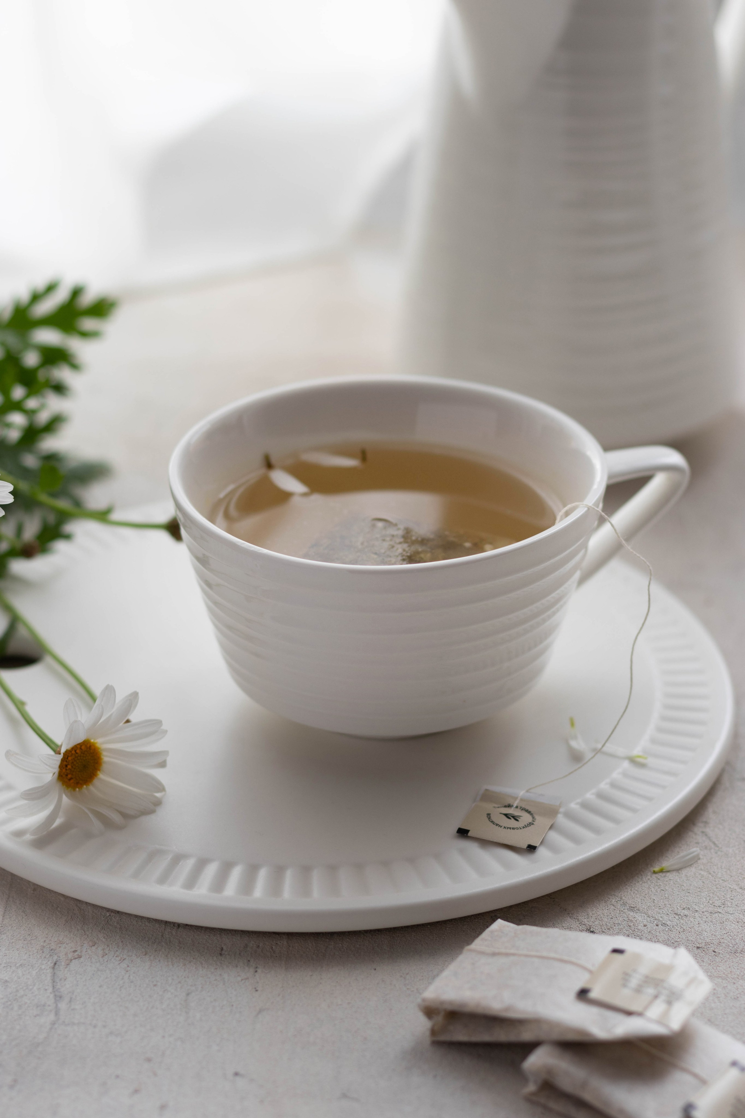 Ромашковый чай. Ольга Кирсанова фуд-фотограф, фуд-стилист, Москва