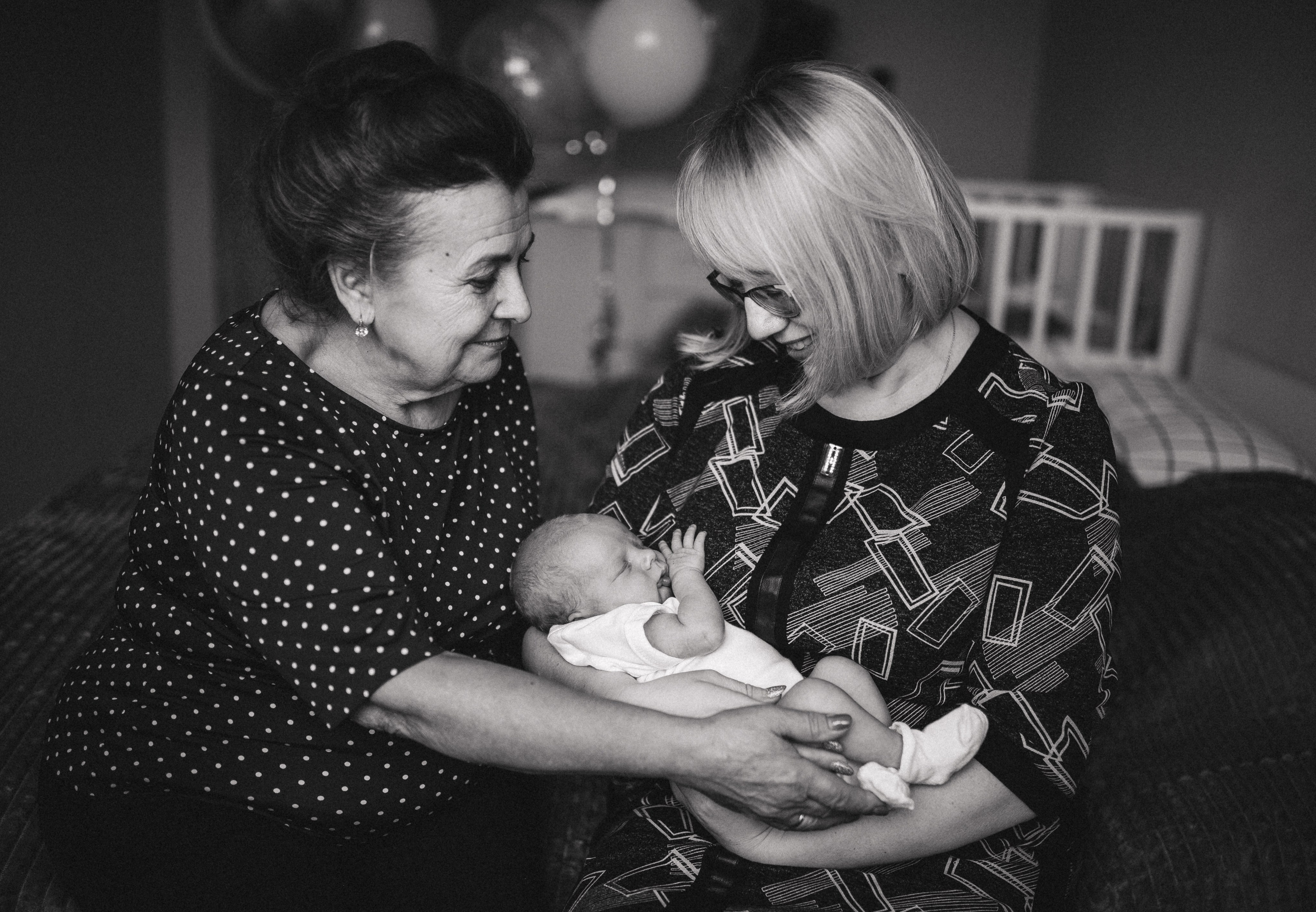 Выписка из роддома. Семейный и детский фотограф в Москве Антонина Смирнова