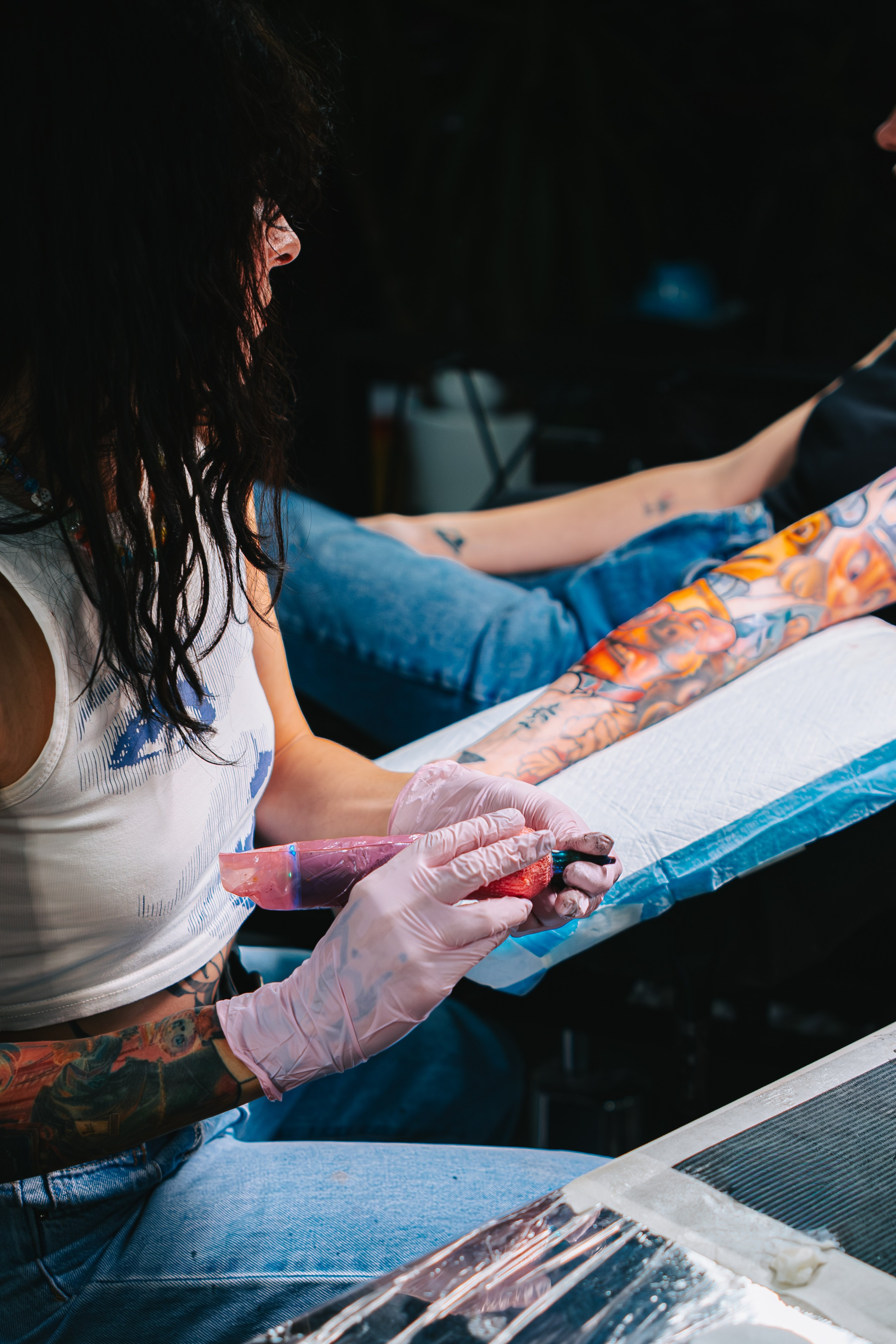 Съемка для личного бренда Kolesnikova Tattoo. Коммерческий и Портретный Фотограф Симферополь Крым Максим Махо