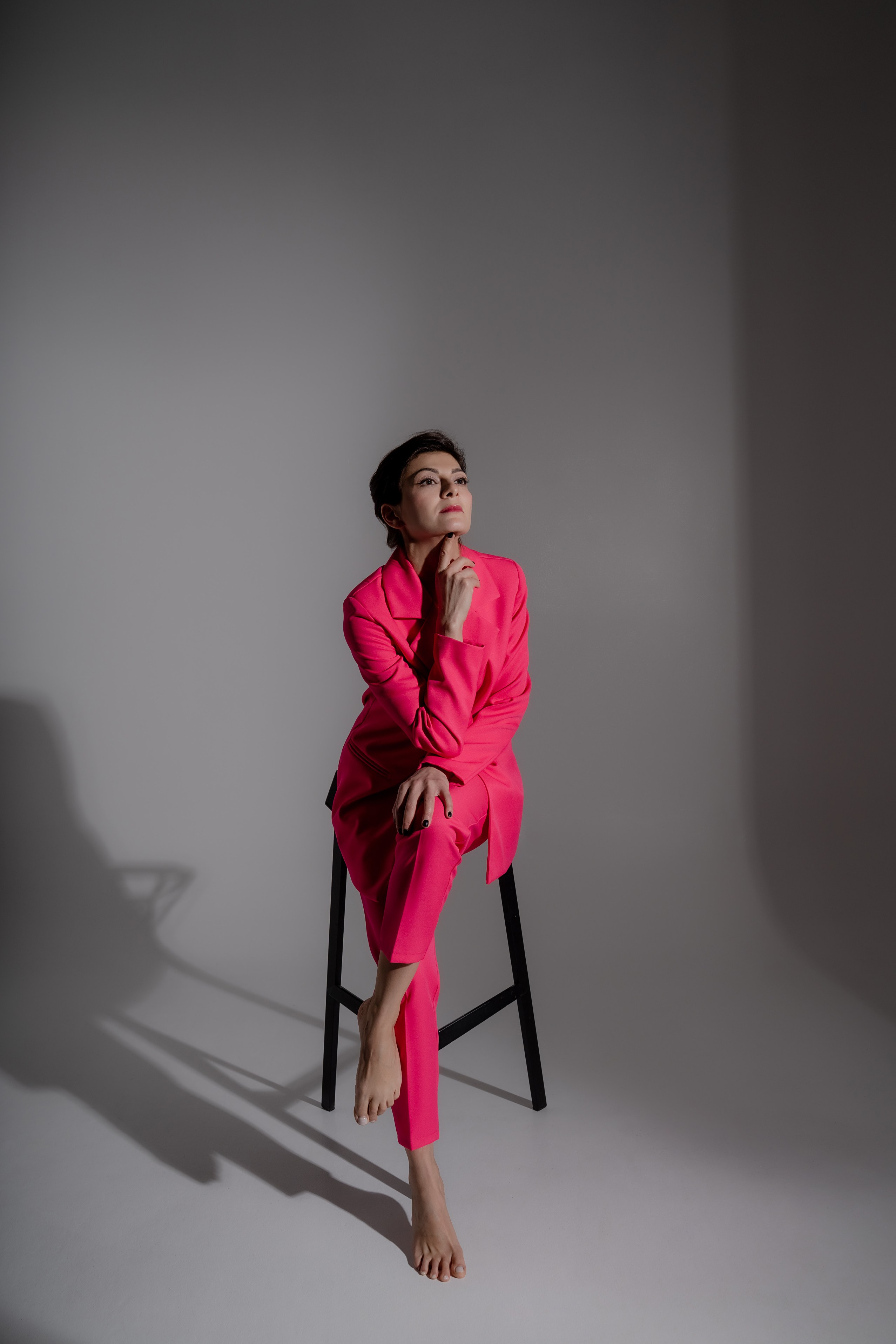 Фотосессия в студии «Классическая женственность». Портретный и свадебный фотограф Алла Карени Москва