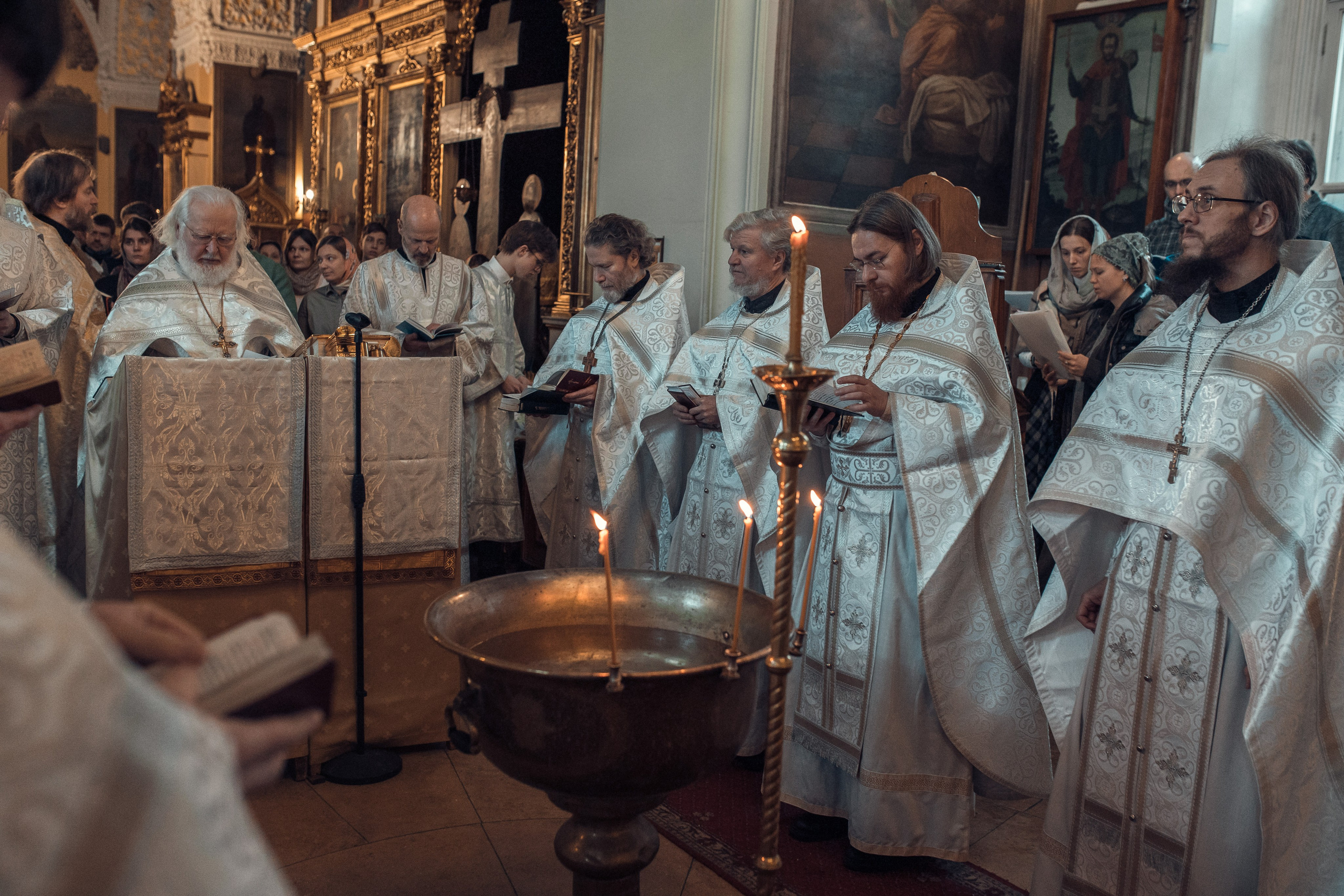 Крещальная Литургия. Артеменкова Анна Фотограф