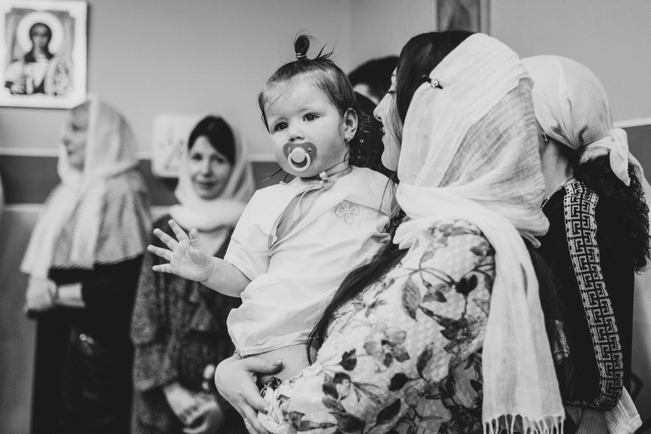 Крестины Киры. Семейный фотограф в городе Мегион и Нижневартовск Дзюба Татьяна