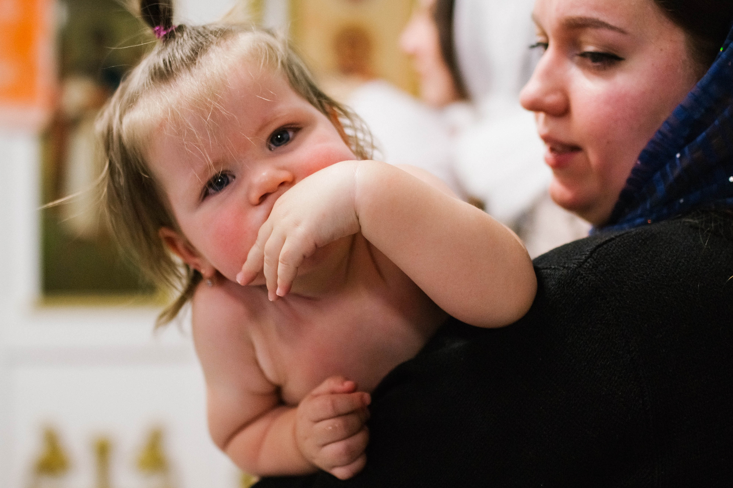 Крестины Киры. Семейный фотограф в городе Мегион и Нижневартовск Дзюба Татьяна