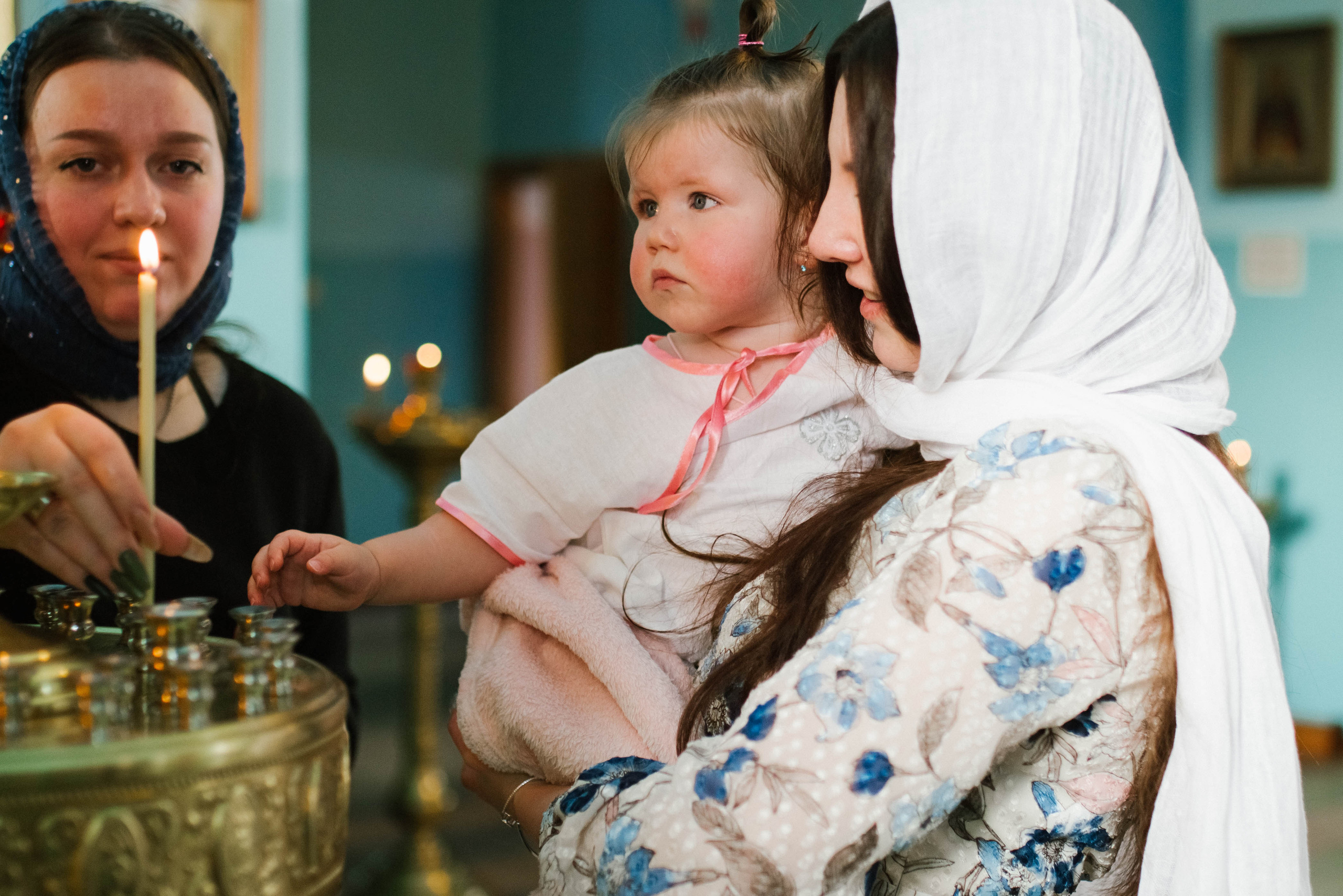Крестины Киры. Семейный фотограф в городе Мегион и Нижневартовск Дзюба Татьяна