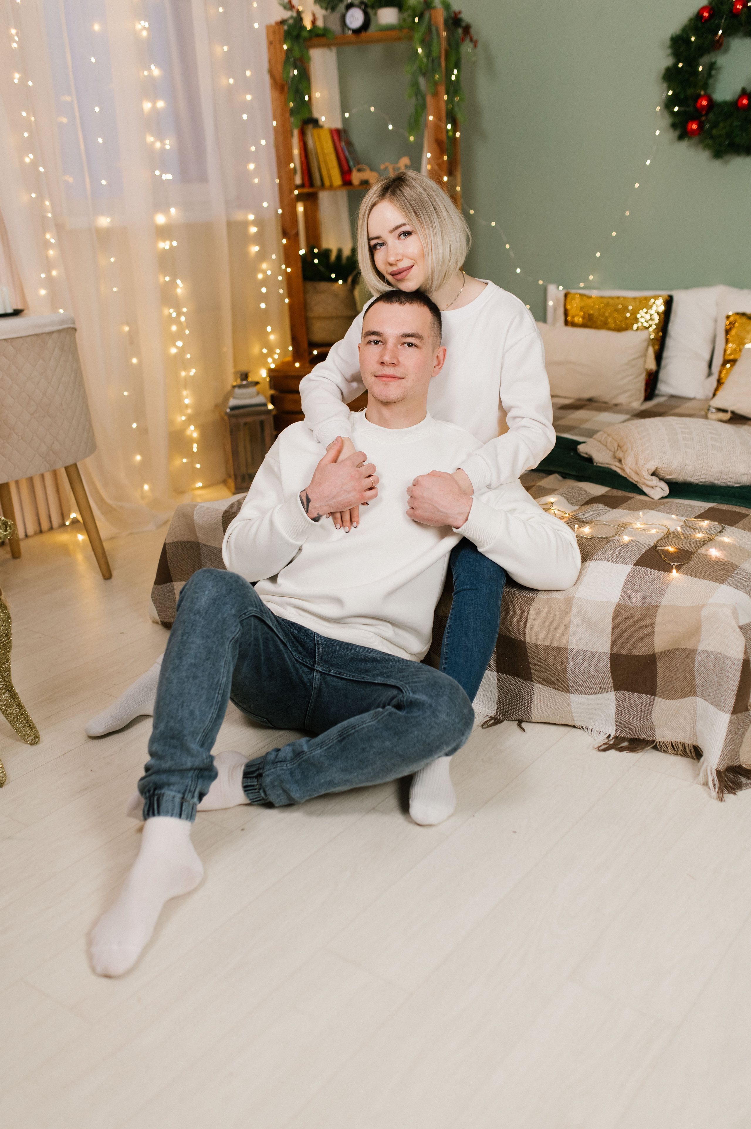 Диана и Глеб долгожданная встреча Новый год с семьей. Семейный фотограф в городе Мегион и Нижневартовск Дзюба Татьяна