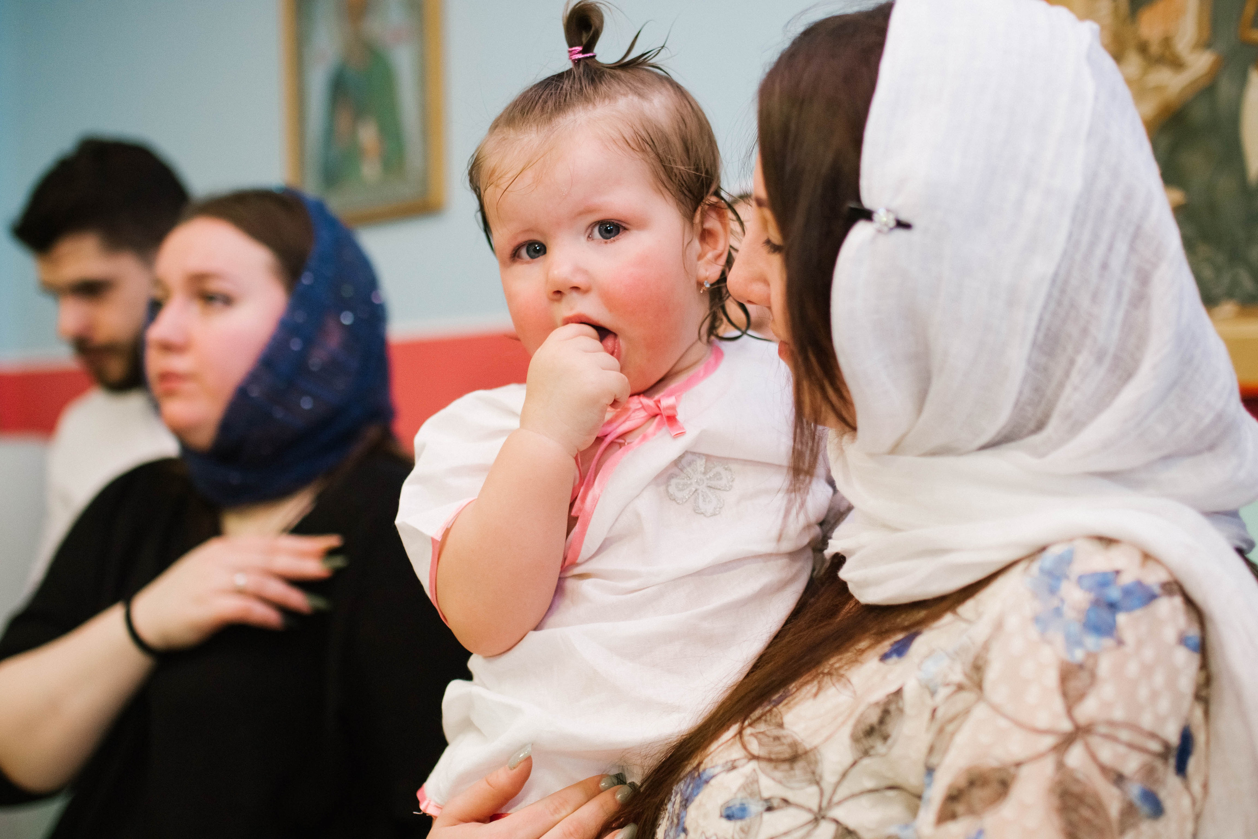 Крестины Киры. Семейный фотограф в городе Мегион и Нижневартовск Дзюба Татьяна