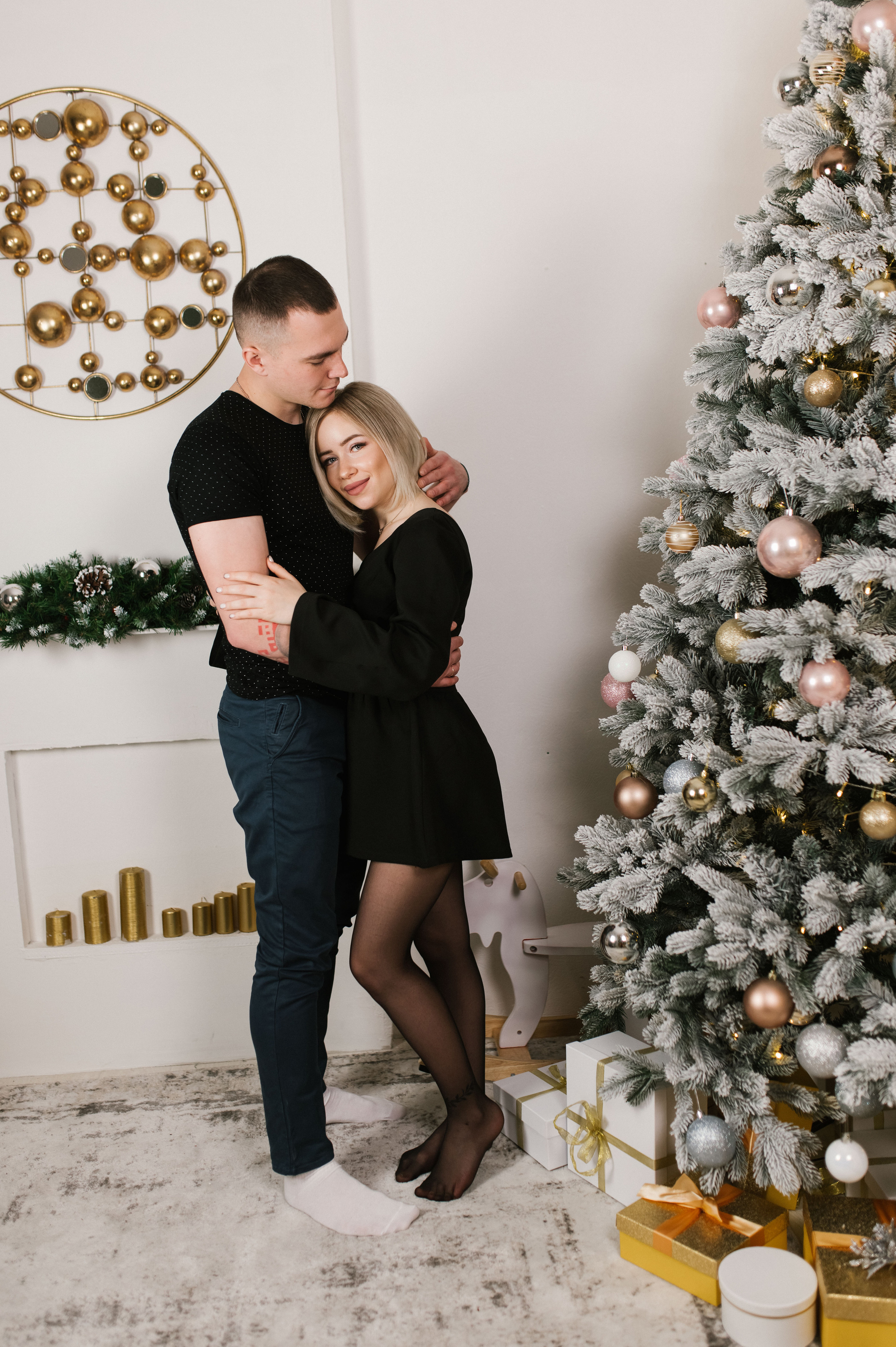 Диана и Глеб долгожданная встреча Новый год с семьей. Семейный фотограф в городе Мегион и Нижневартовск Дзюба Татьяна