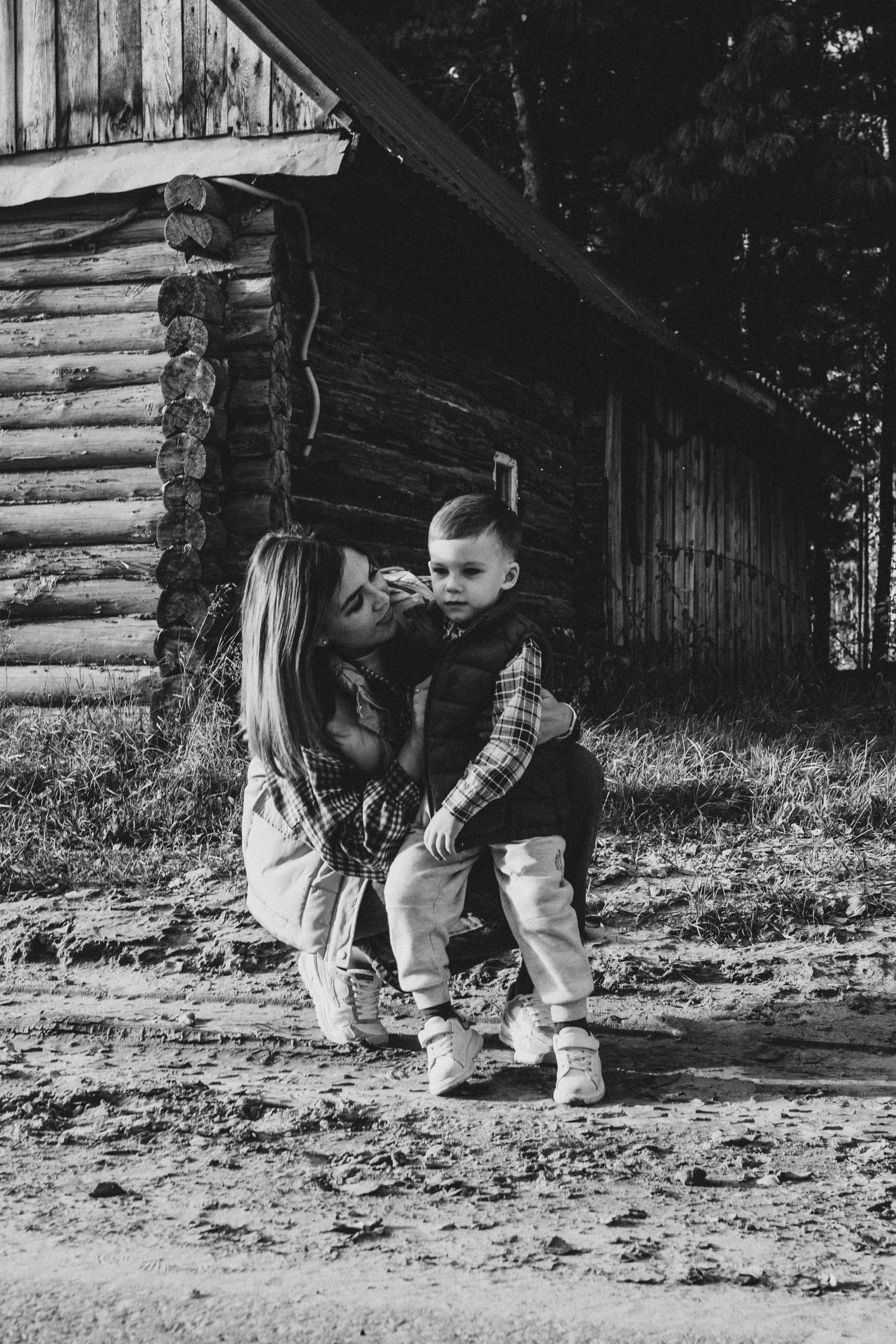 Осенние прогулки самые красочные Виктория, Андрей и Миша. Семейный фотограф в городе Мегион и Нижневартовск Дзюба Татьяна