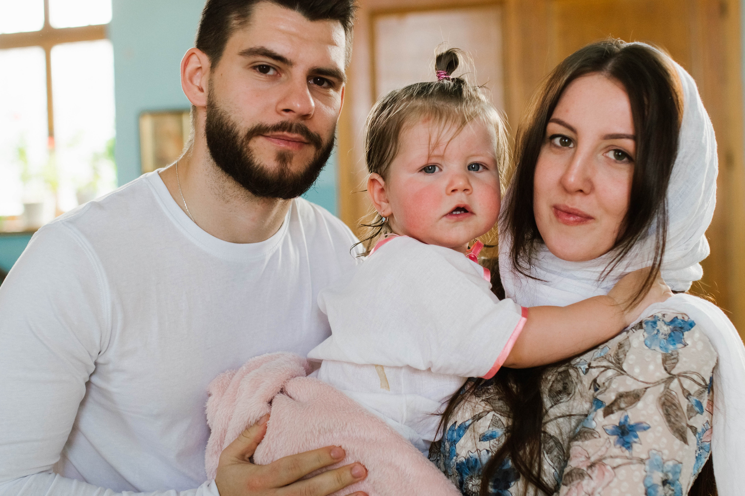 Крестины Киры. Семейный фотограф в городе Мегион и Нижневартовск Дзюба Татьяна