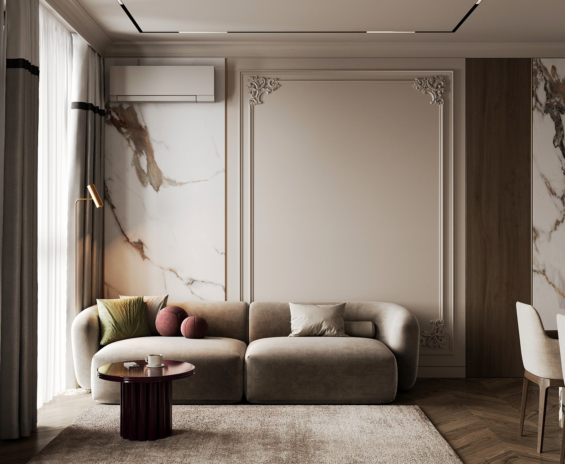 Appartment 100 sq m. Профессиональный дизайнер интерьера