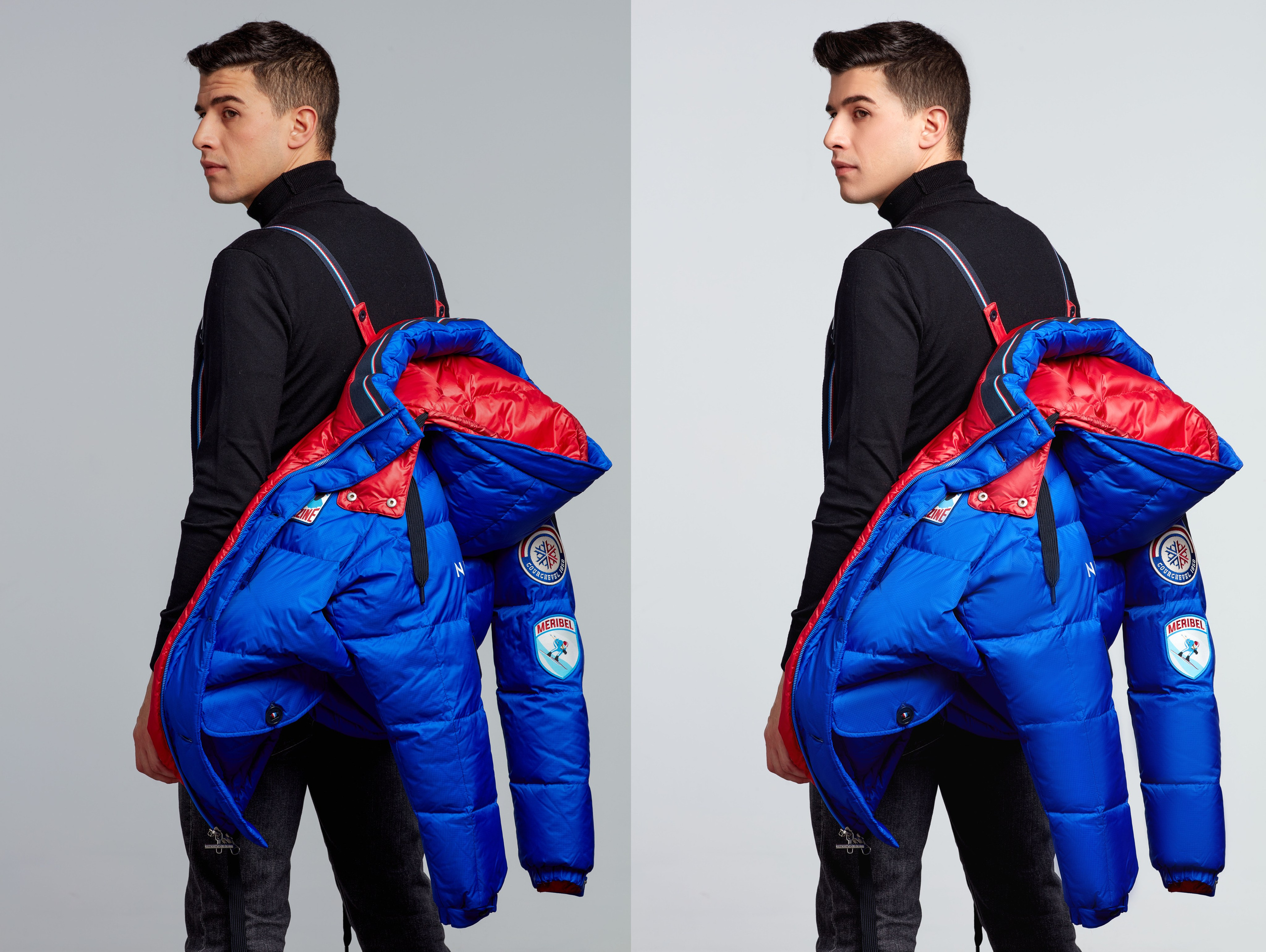 Для рекламы одежды