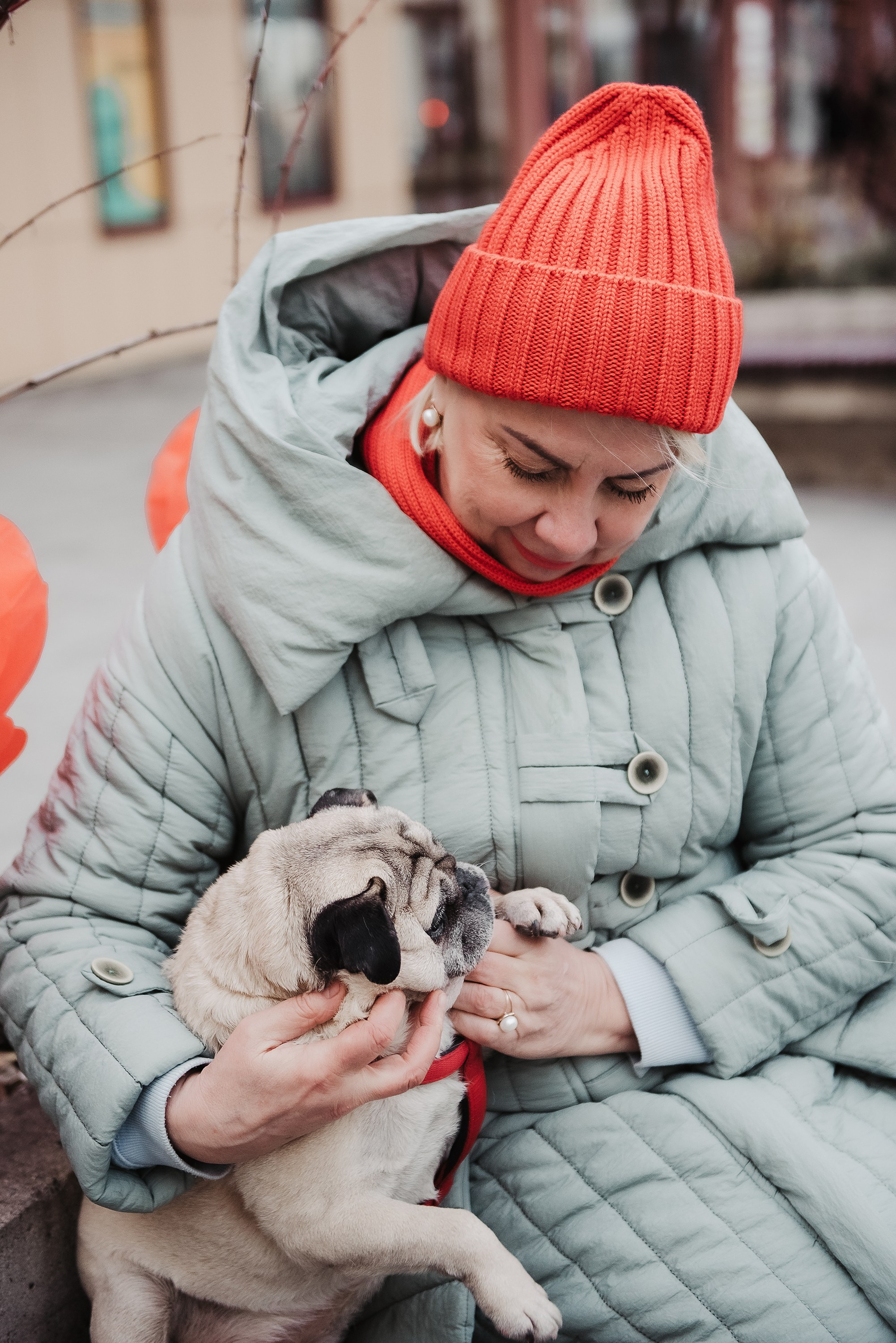 Ольга и Потапум. Прогулка к чайному дому. Семейный Фотограф в Москве Ирина Хохлова