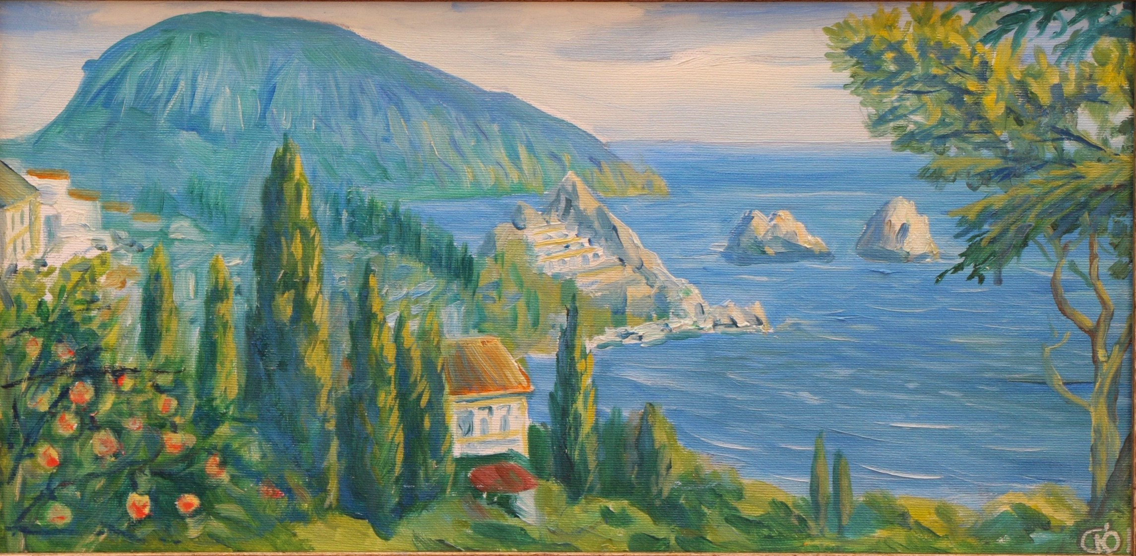 Морские пейзажи. Продажа картин маслом на холсте в г. Ялта