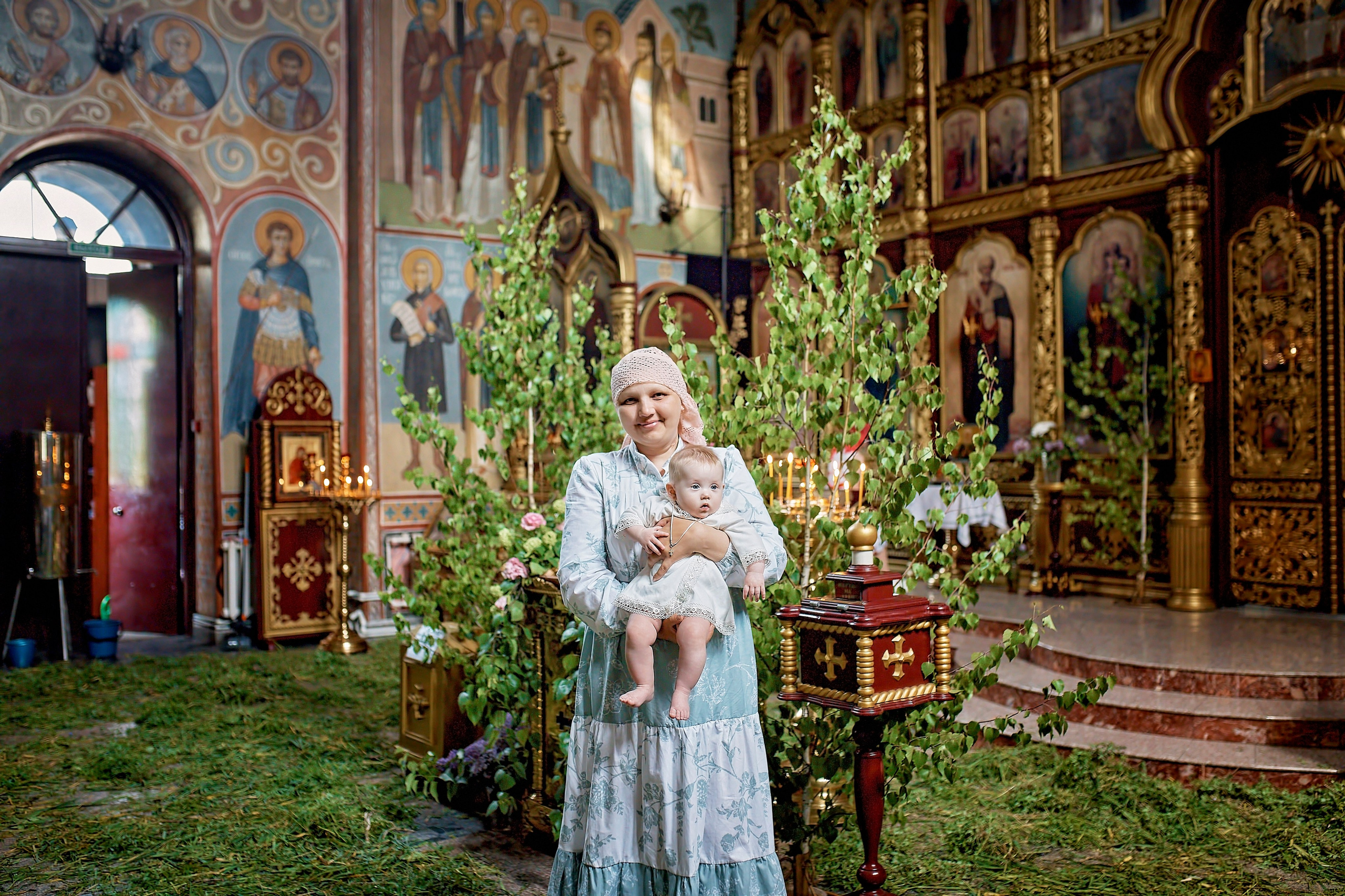 Крещение Софа. Фотограф на Крещение и Венчание в Барнауле