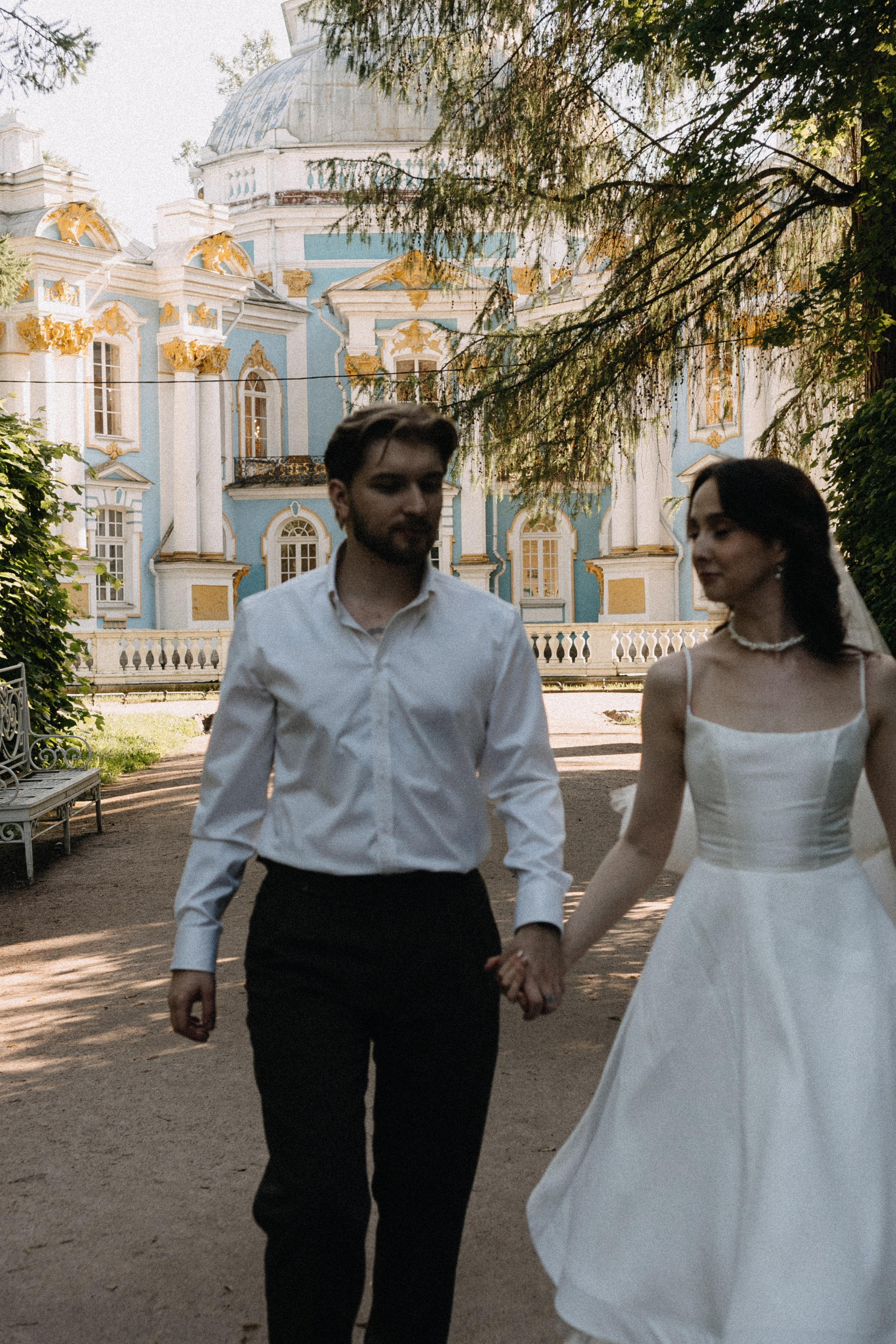 СВАДЕБНАЯ ФОТОСЕСИСИЯ В ГОРОДЕ ПУШКИН. Профессиональный фотограф, Санкт-Петербург — Виктория Богомолова