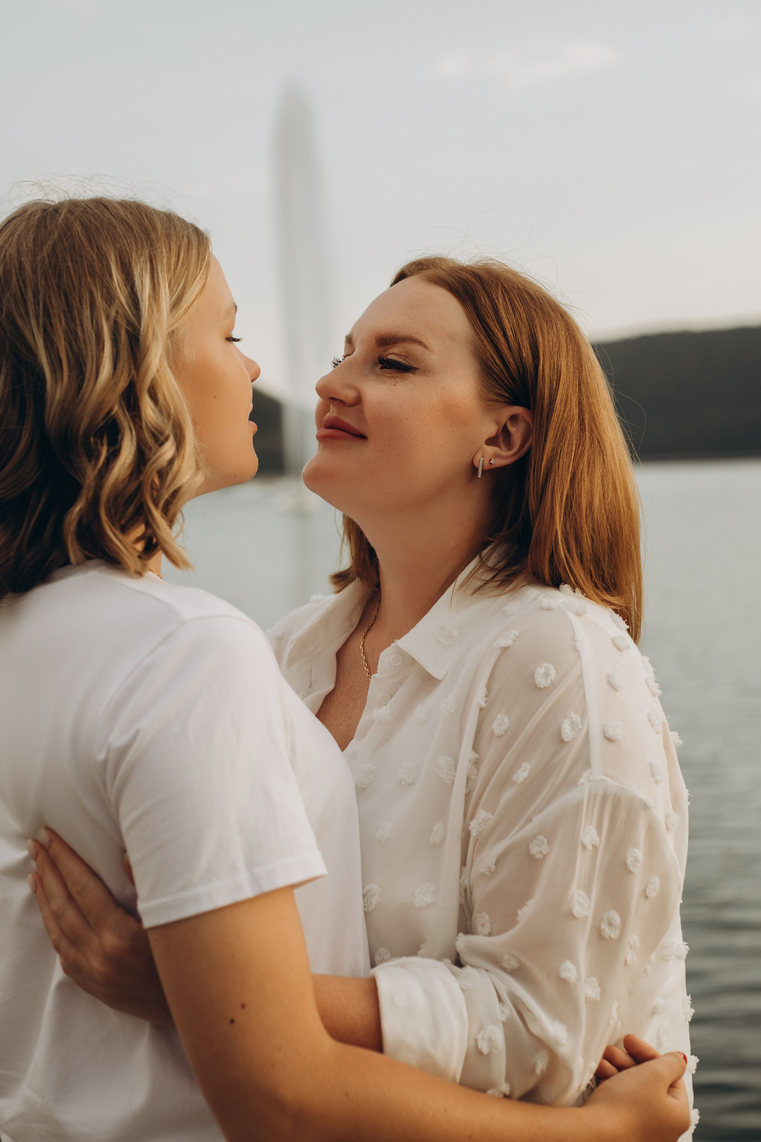 Антон, Тамара, Алиса и Ева — летний вечер у озера. Семейный фотограф Новороссийск, Анапа, Геленджик — Юлия Давыдова