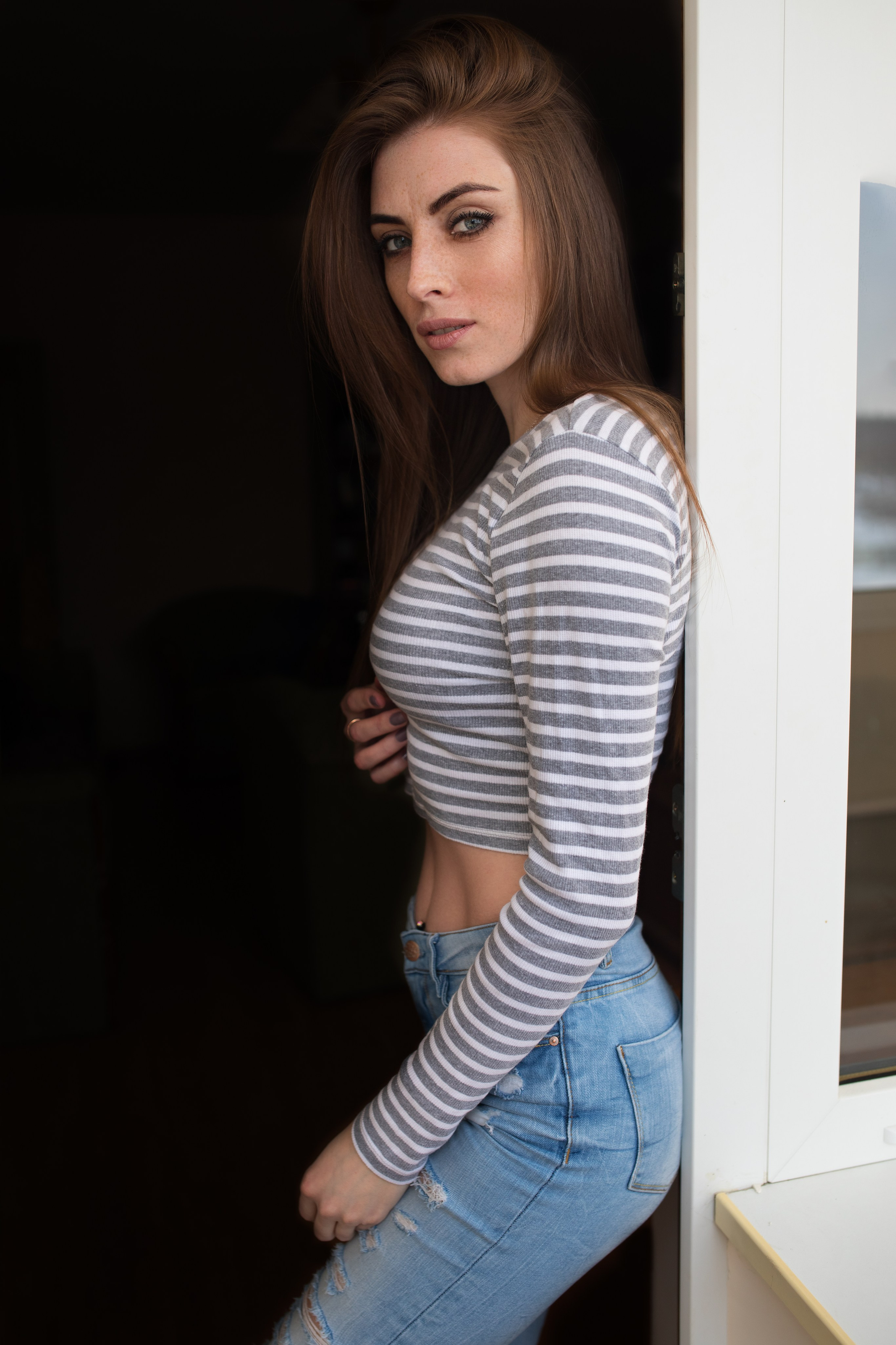 Портретная съемка у окна с Надеждой для «себя»