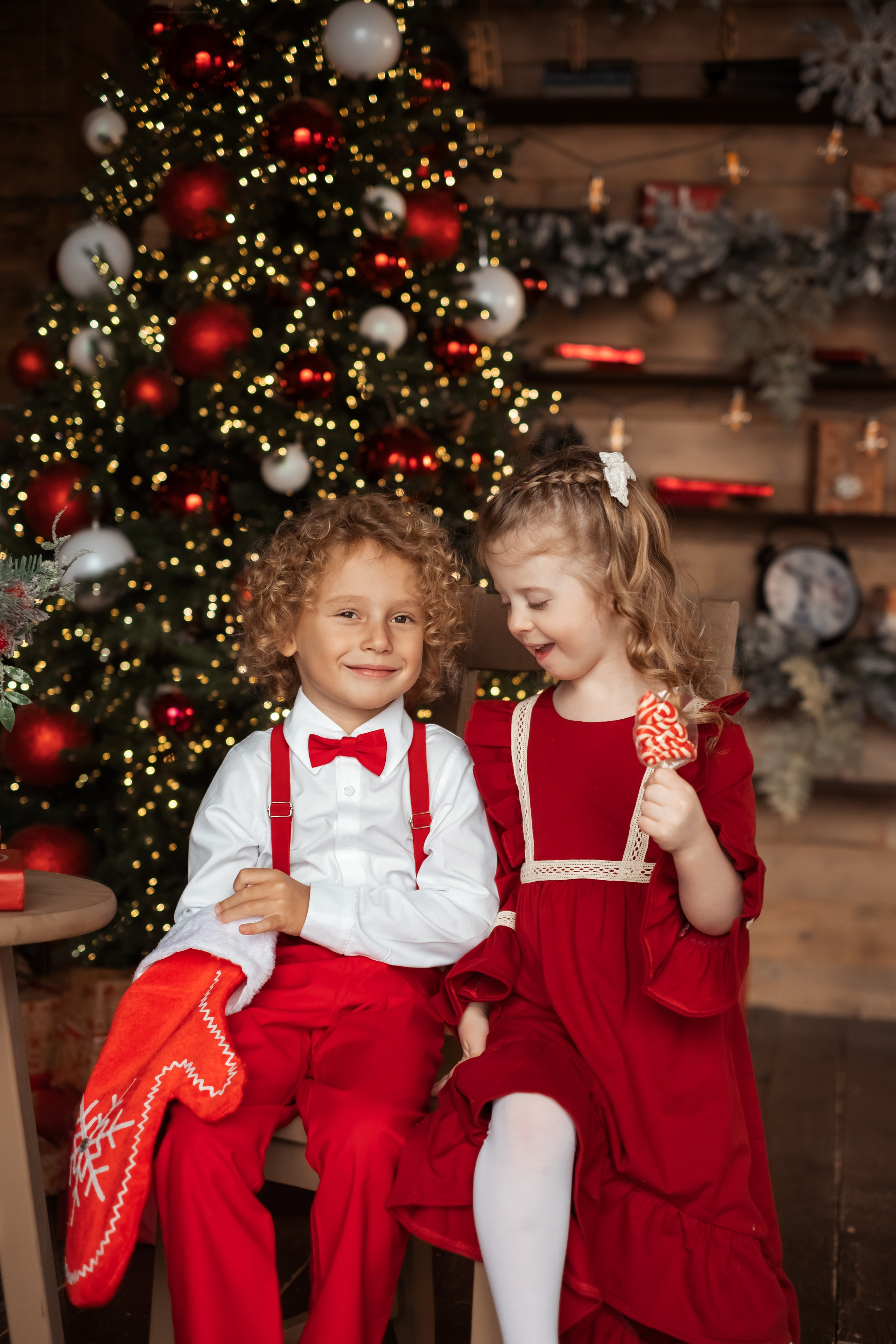 Детская новогодняя история. Семейный и детский фотограф в Мелитополе /Наталья Зацеркляная