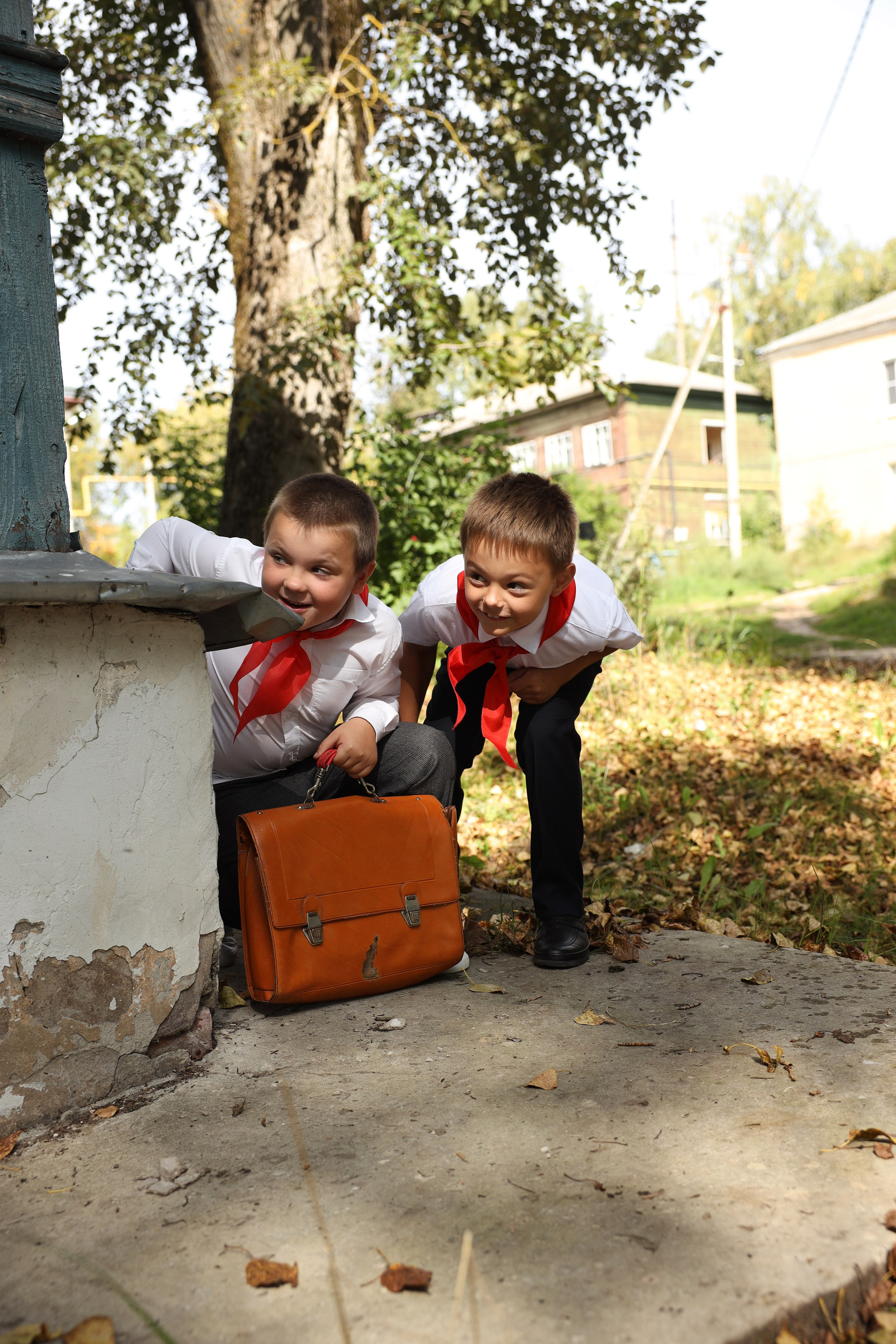 Пионерский галстук и счастье в глазах. Семейный и детский фотограф г. Москва Супрунова Кристина