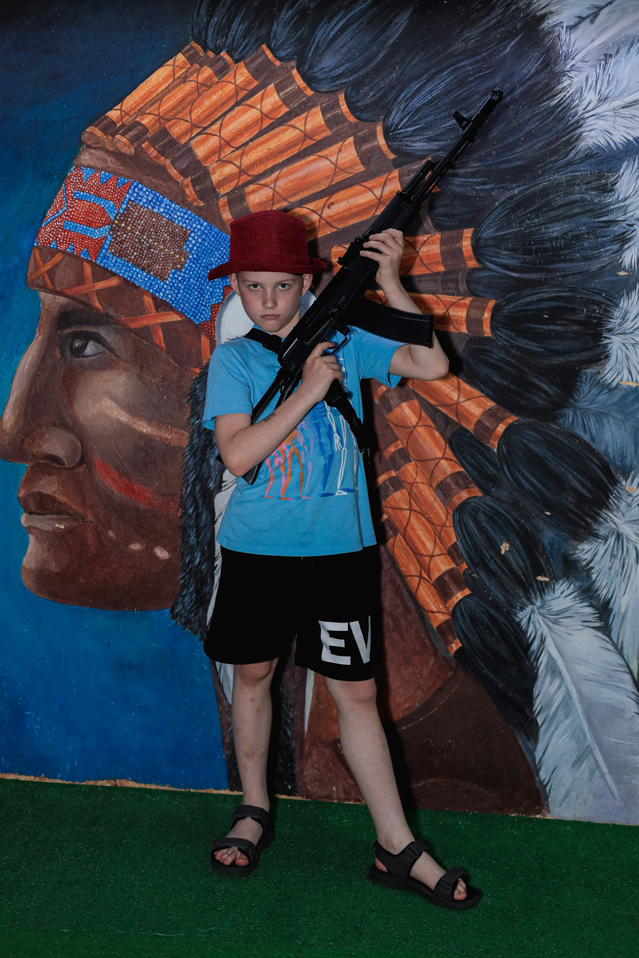 День рождение в стрелковом клубе. Фотограф Надршина Лилия