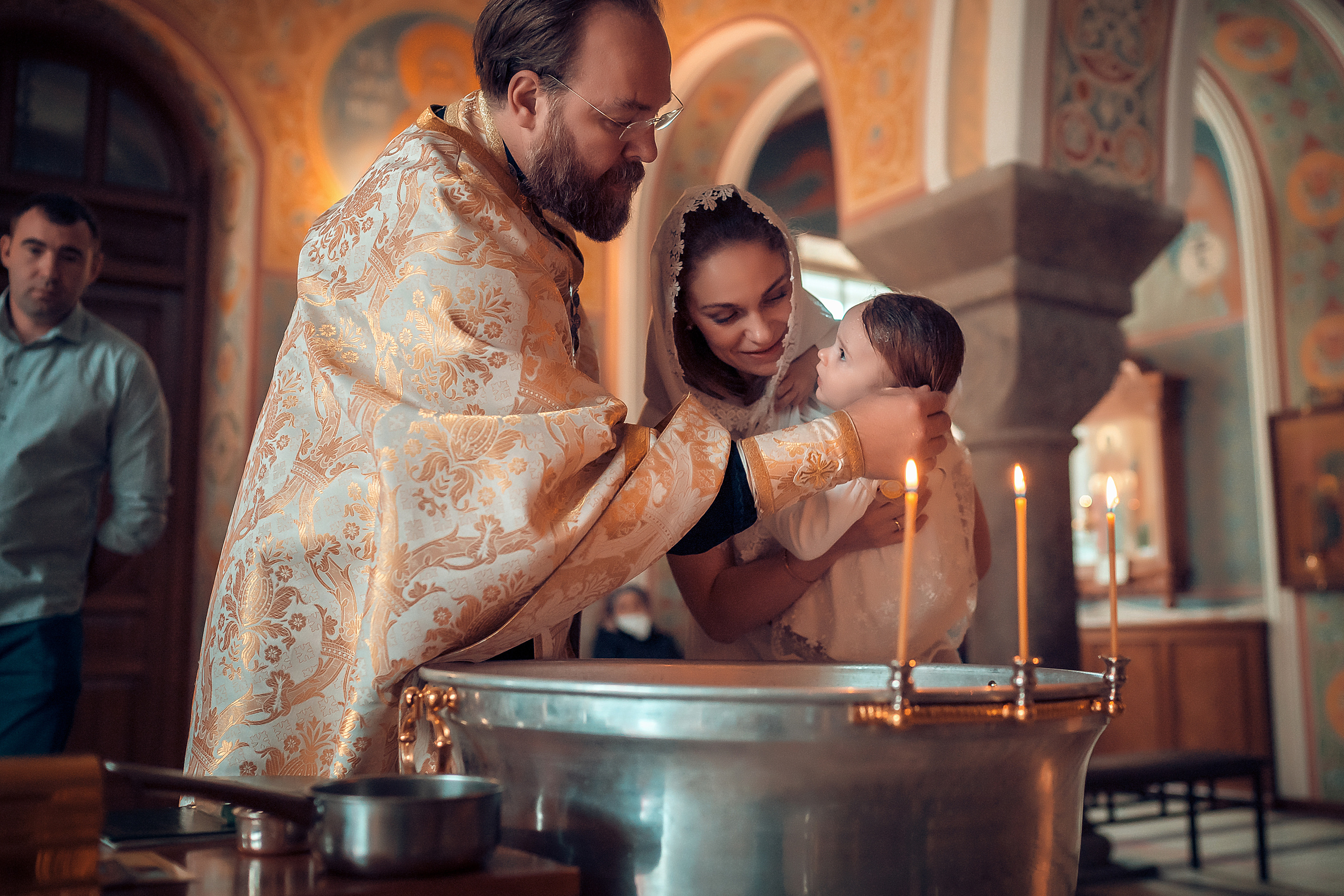 Крещение Валерии Храм Иоанна Предтечи. Фотограф на Крещение и Венчание в Красноярске Рамазанова Юлия