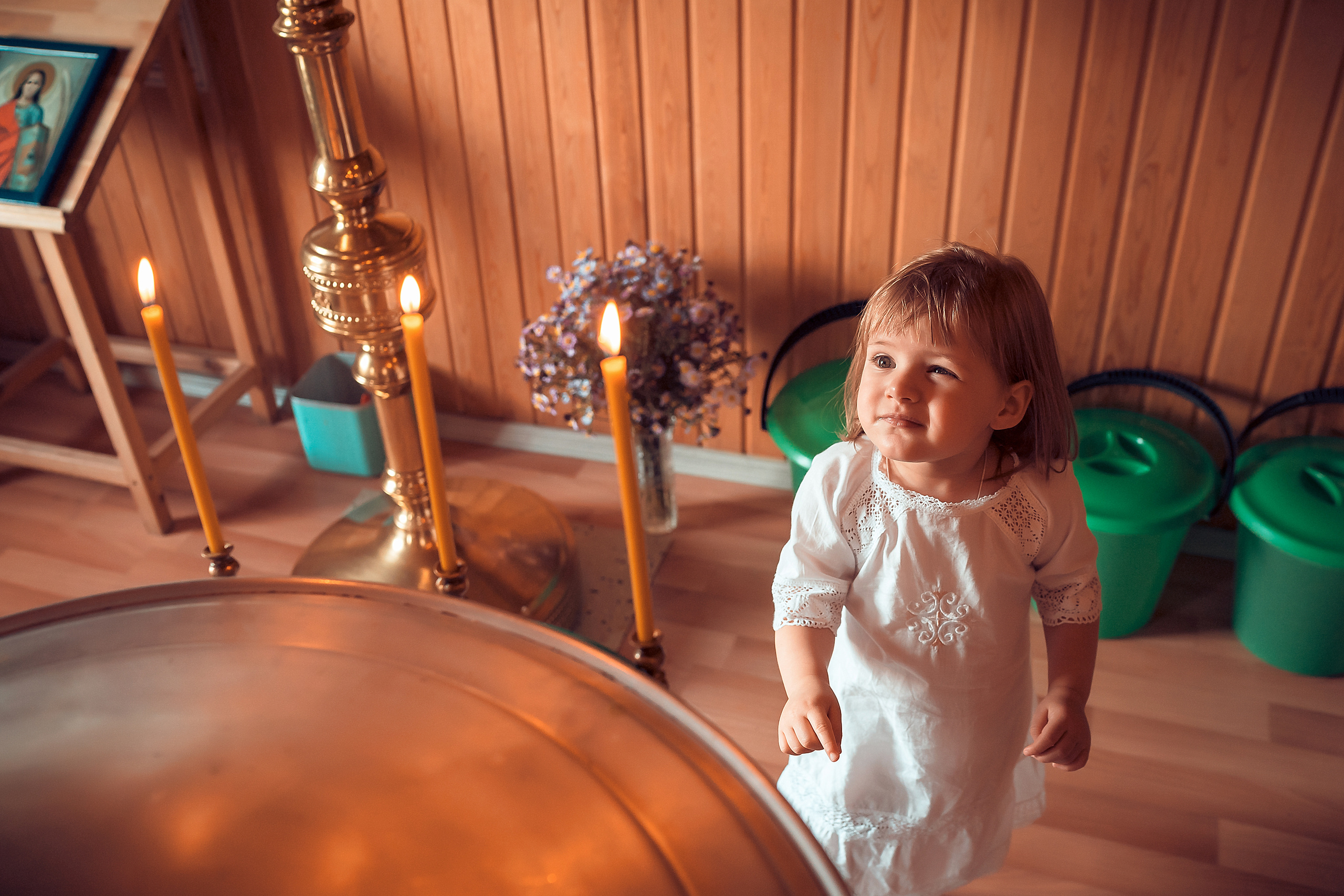 Таинство Крещения Полины. Фотограф на Крещение и Венчание в Красноярске Рамазанова Юлия