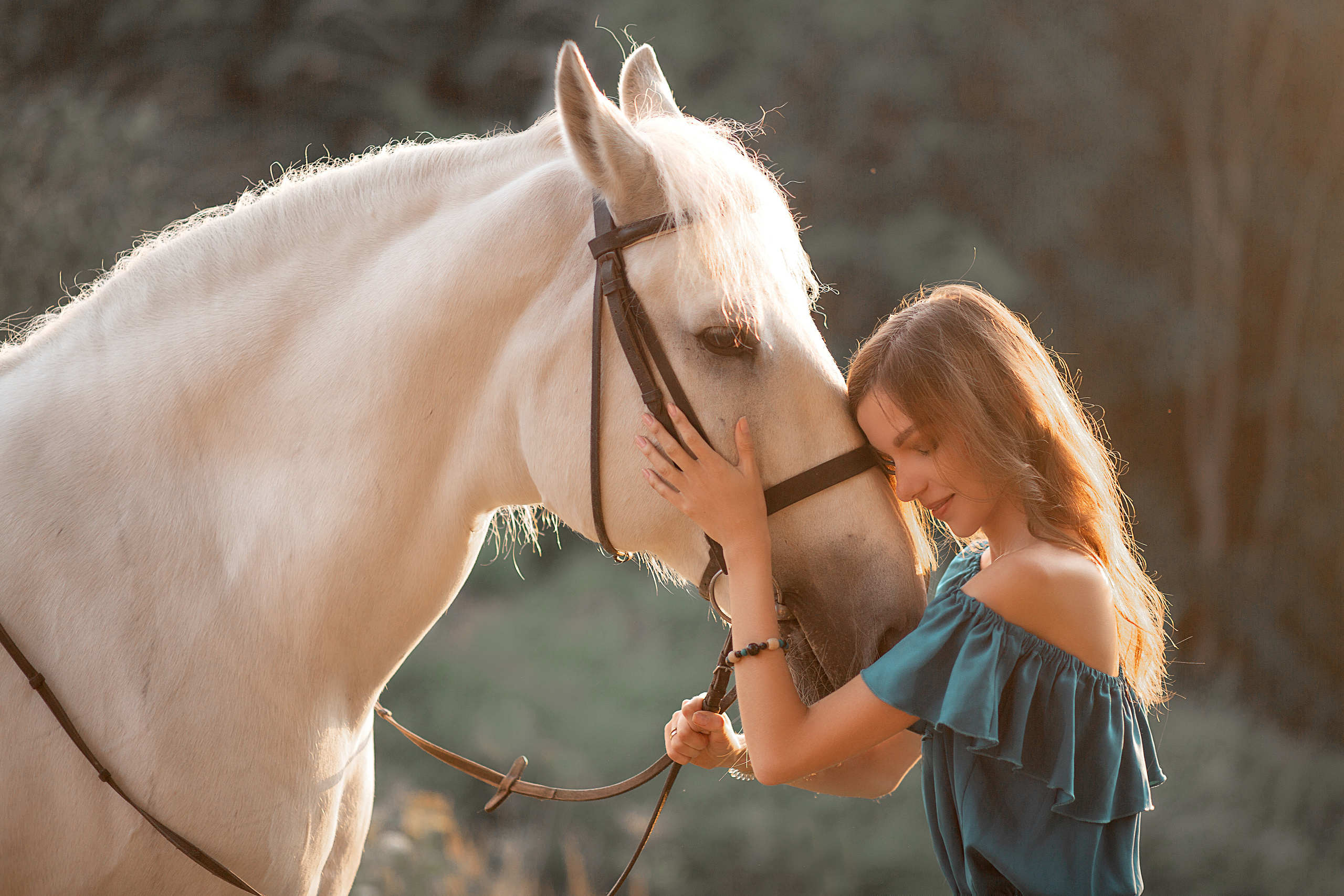 Светлана и Воробей 16.08.2022. Фотосессия с лошадьми в Нижнем Новгороде