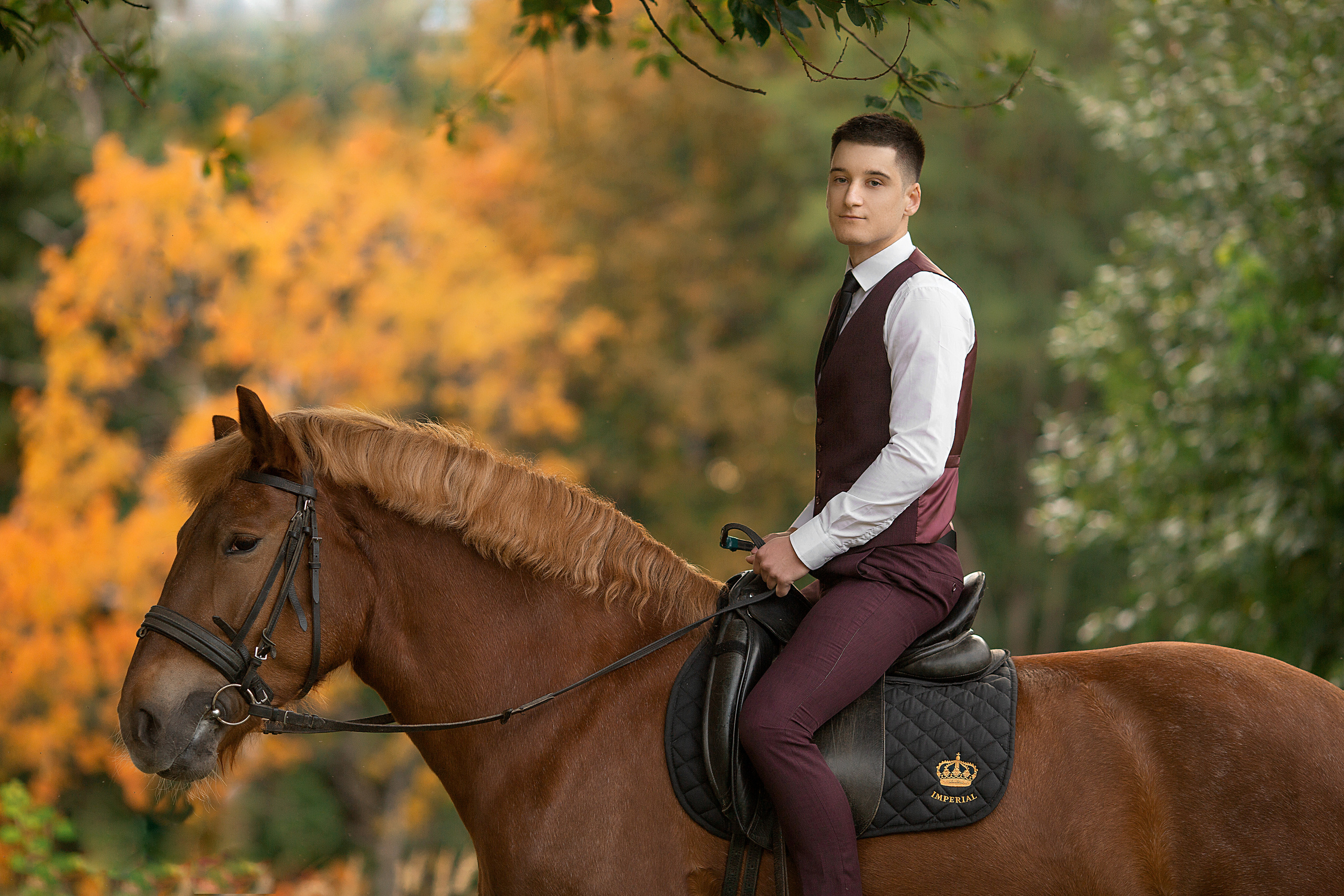 Фотосессия Любы и Дениса с Радугой. Фотосессия с лошадьми в Нижнем Новгороде