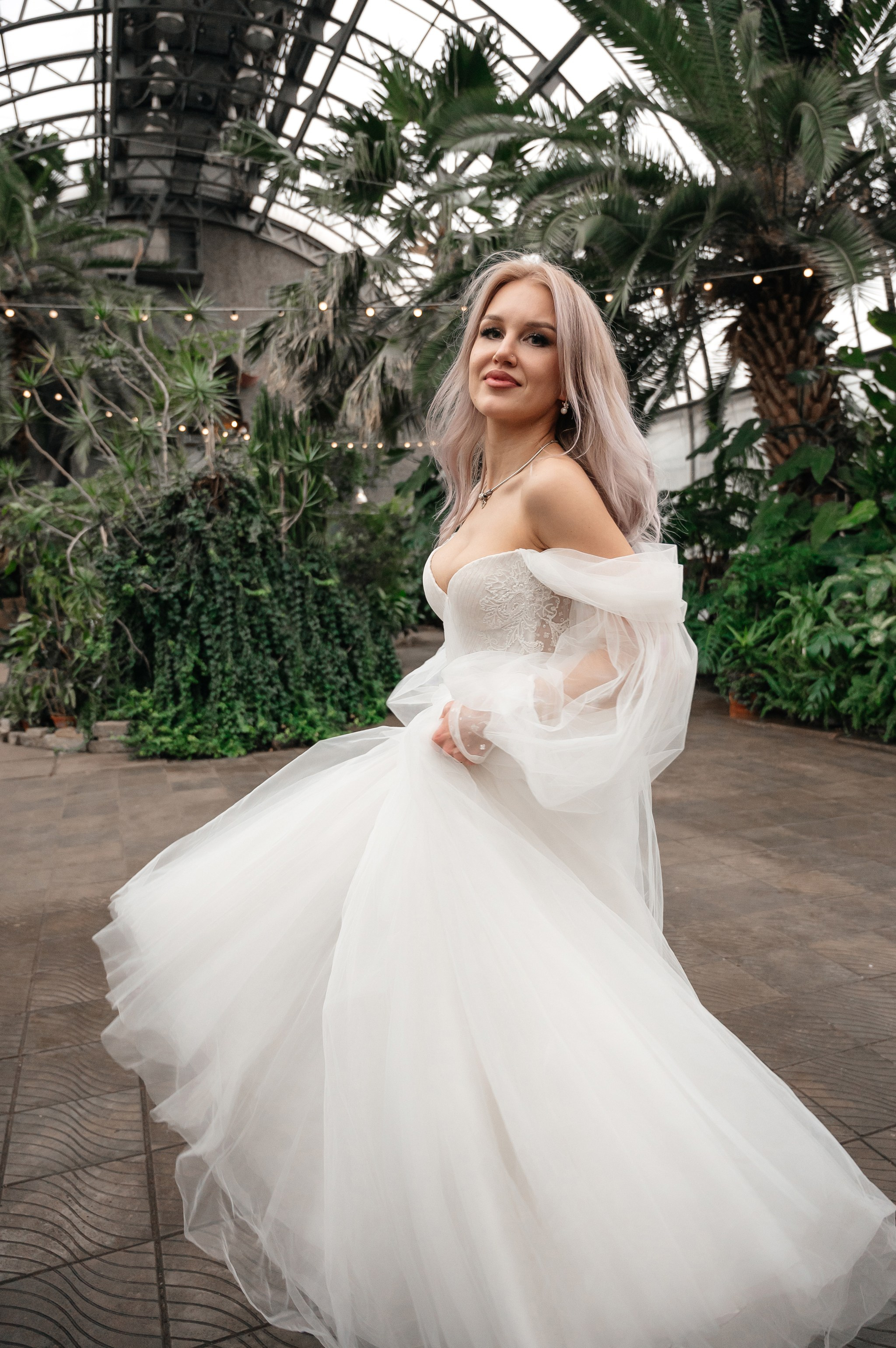 Оранжерея Таврического сада. Свадебный и семейный фотограф из Санкт-Петербурга Климов Анатолий